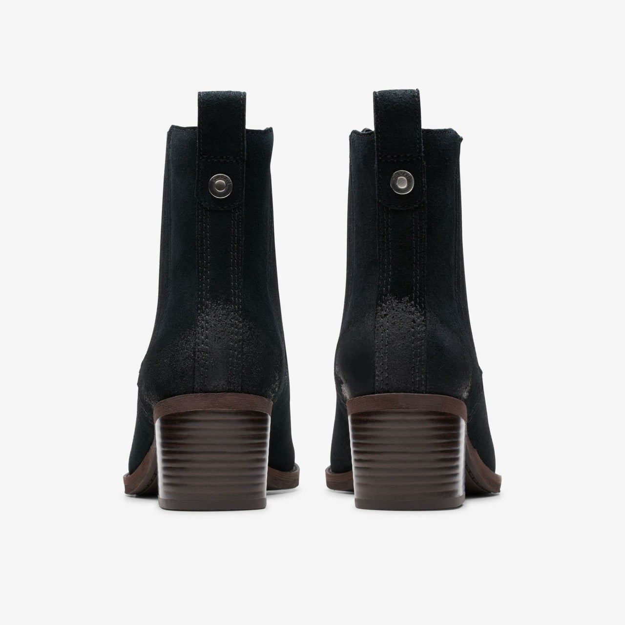 Women Morzine Top Ankle Boot Black Suede