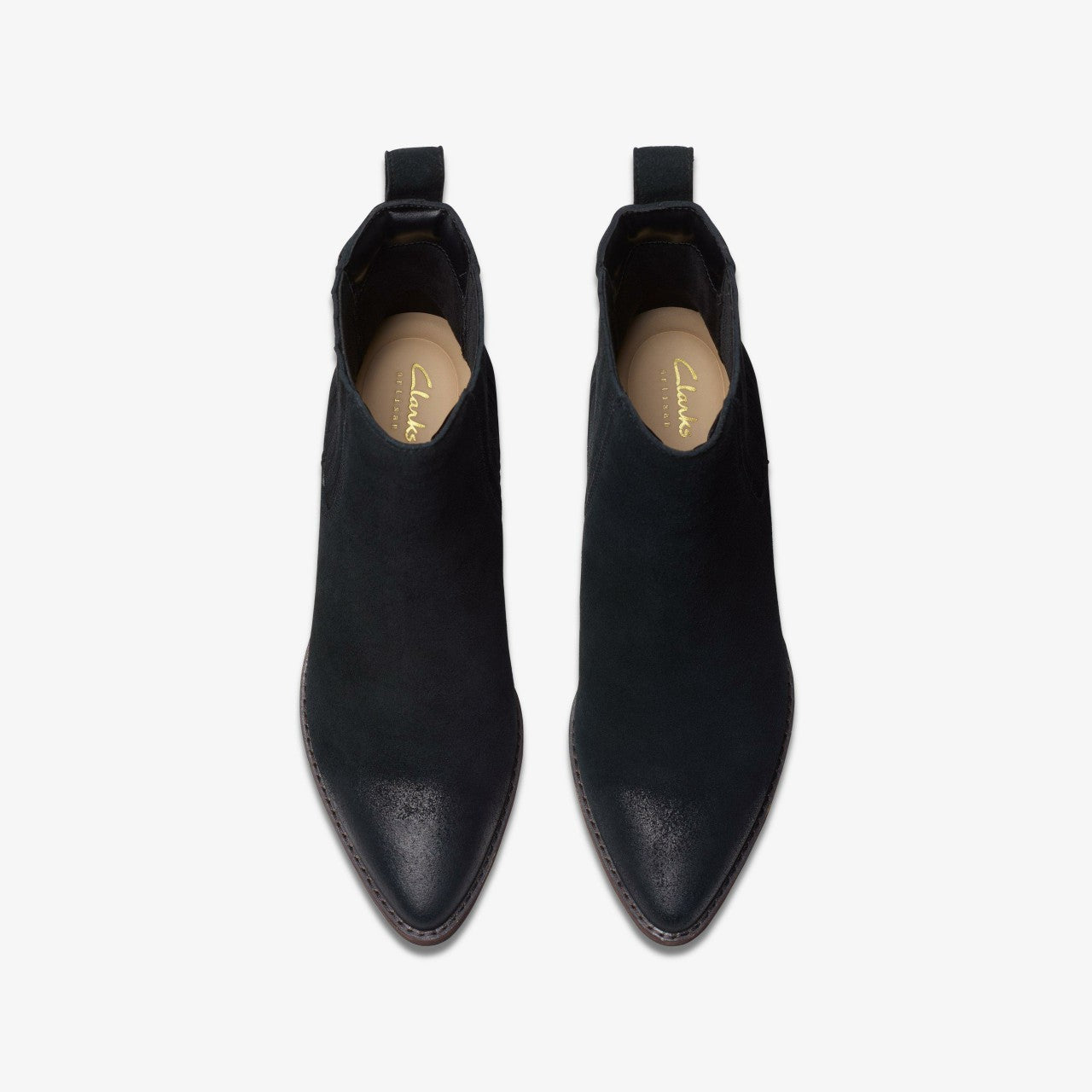 Women Morzine Top Ankle Boot Black Suede