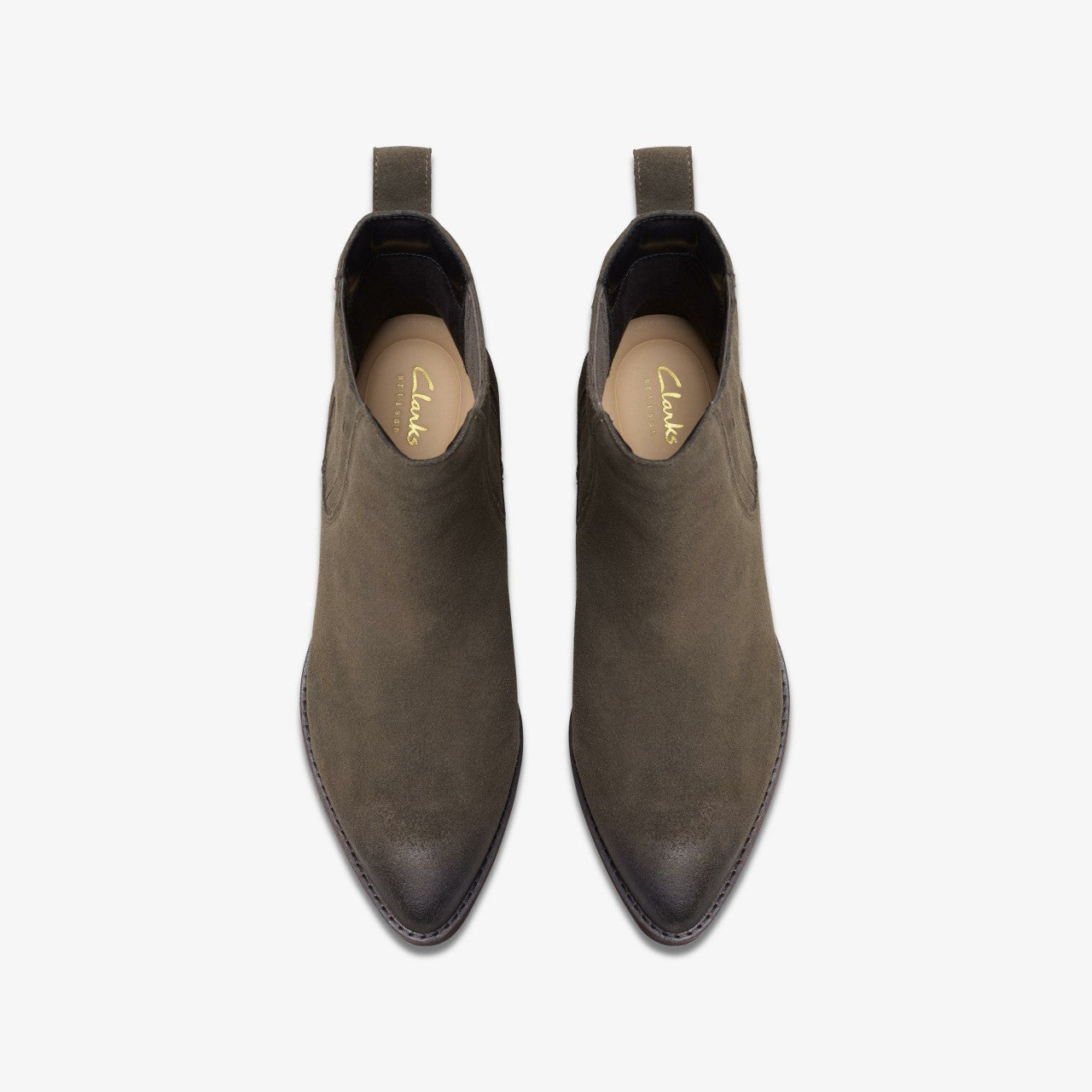 Women Morzine Top Ankle Boot Mole Grey Suede