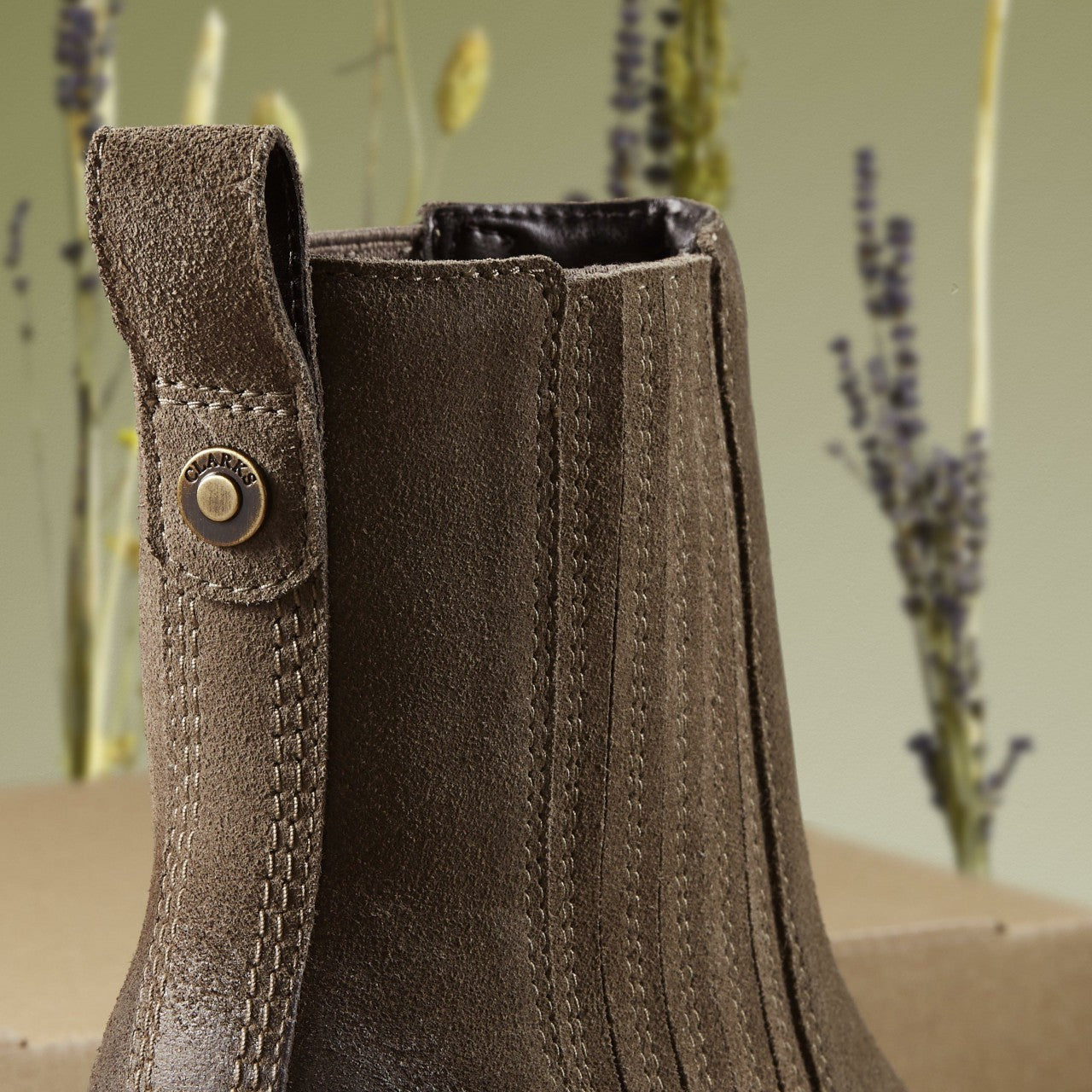 Women Morzine Top Ankle Boot Mole Grey Suede