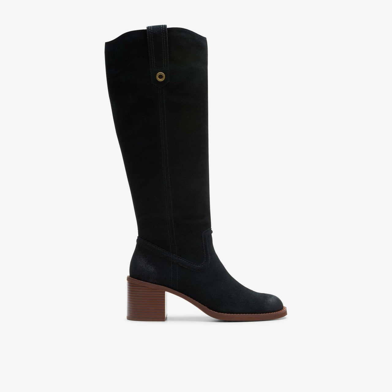 Women Chamberly Up Black Suede