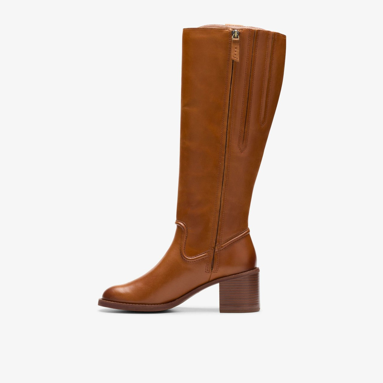 Women Chamberly Up Mid Tan Leather