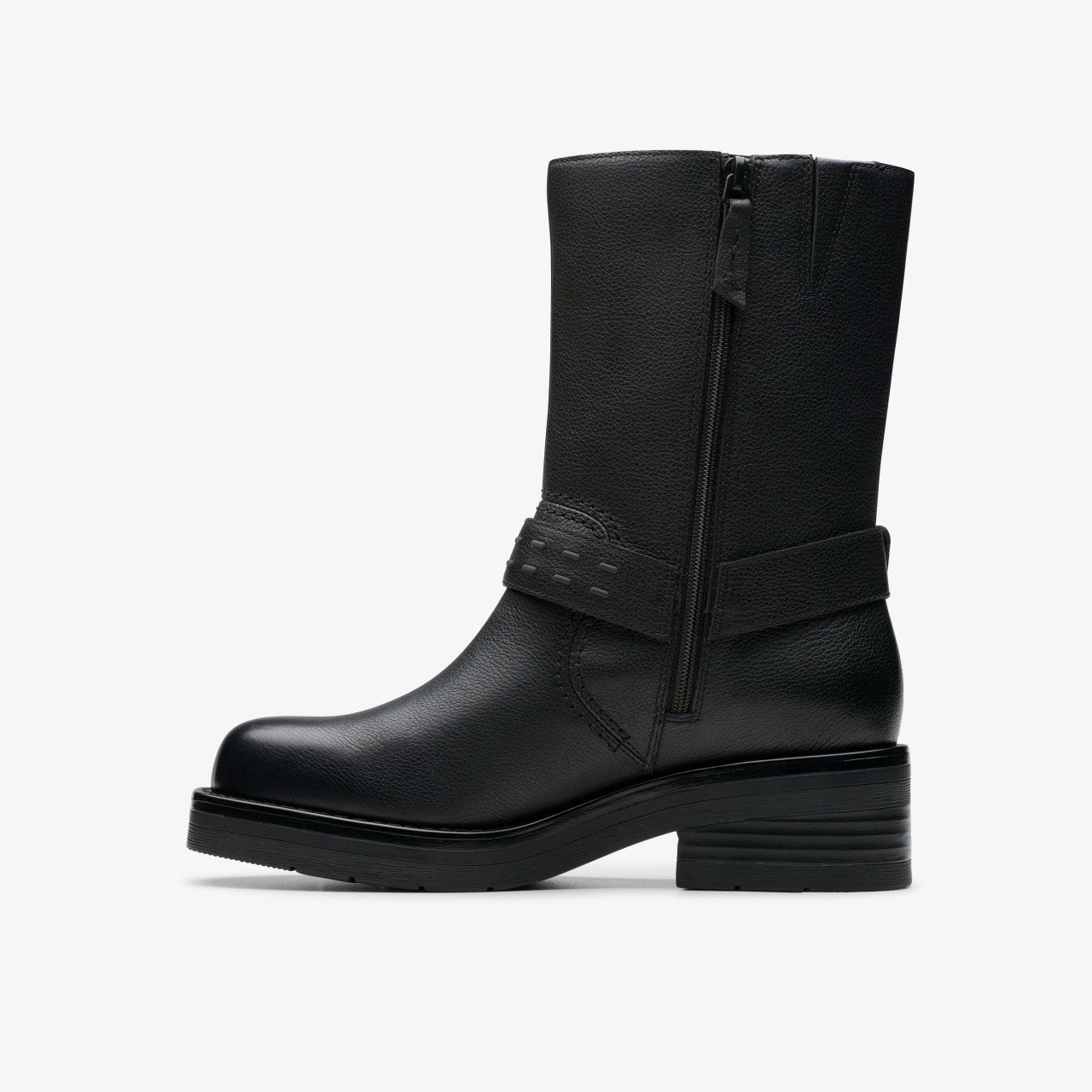 Women Rebelle Up Black Leather