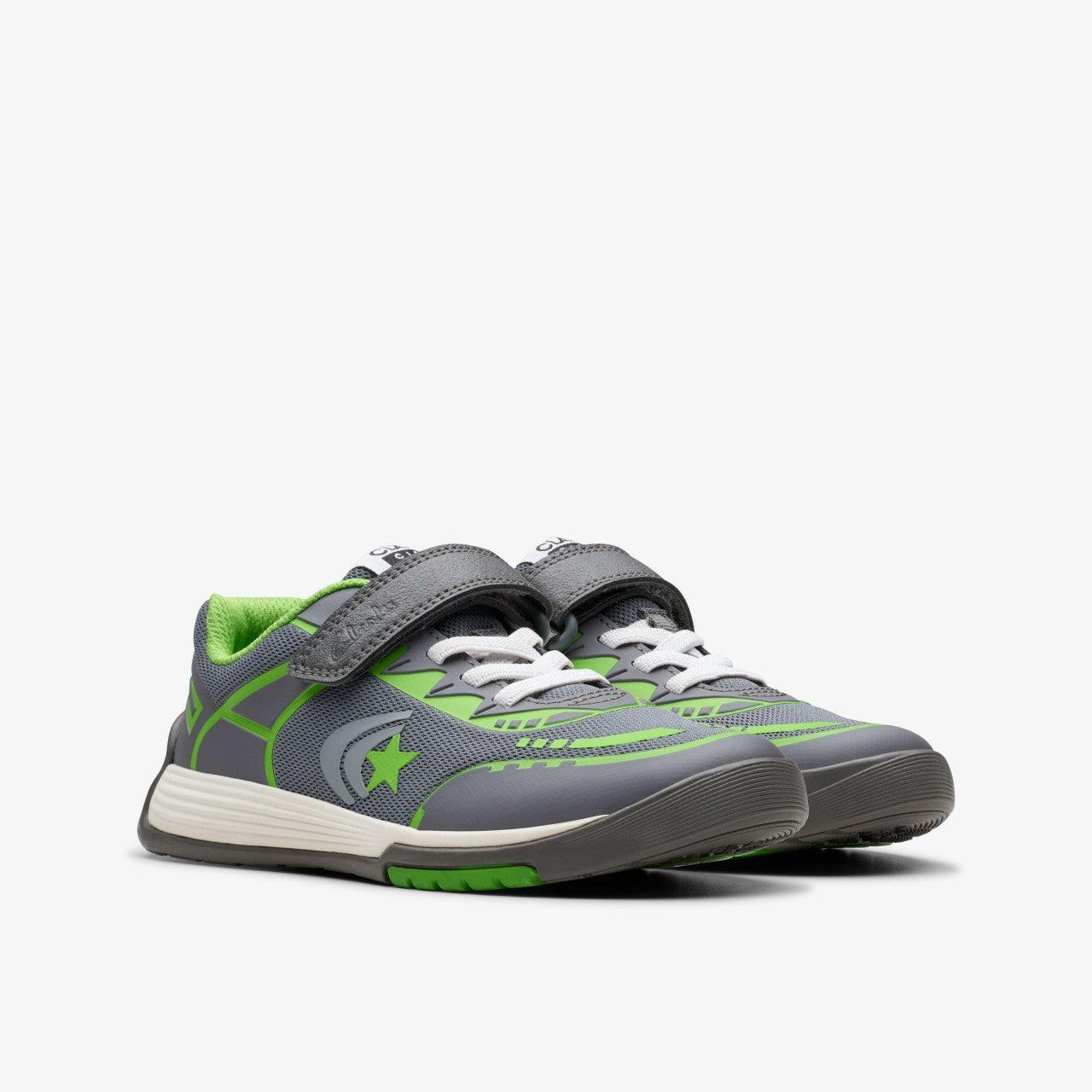 Kids Cica Star Flex Kid Grey/Green
