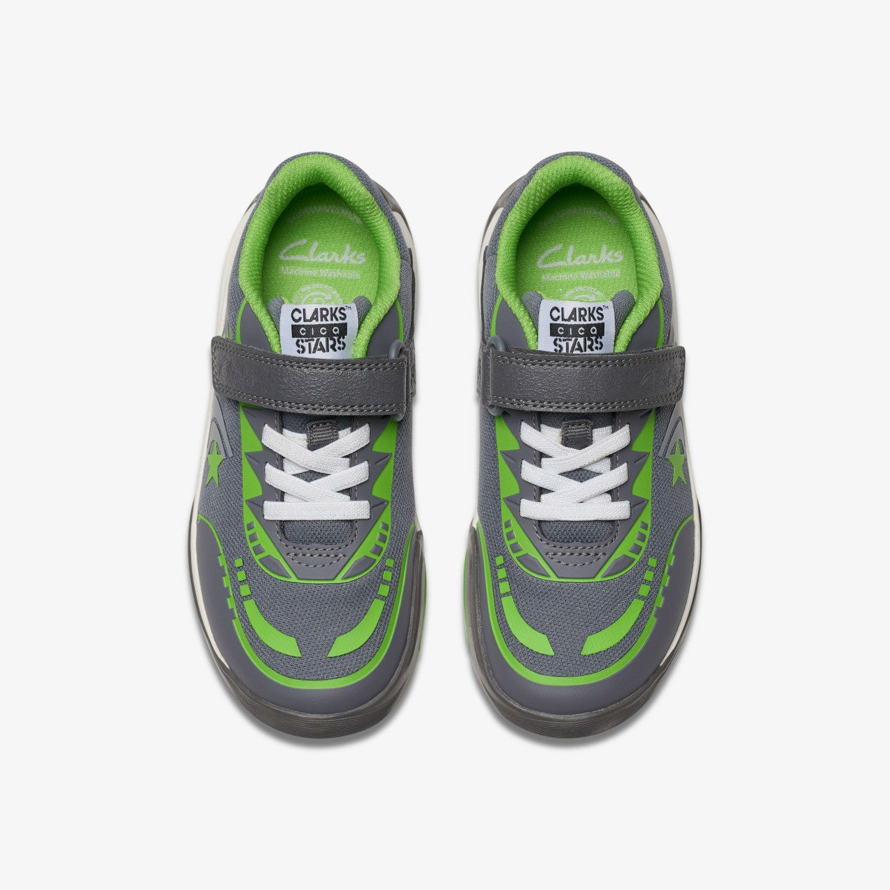 Kids Cica Star Flex Kid Grey/Green