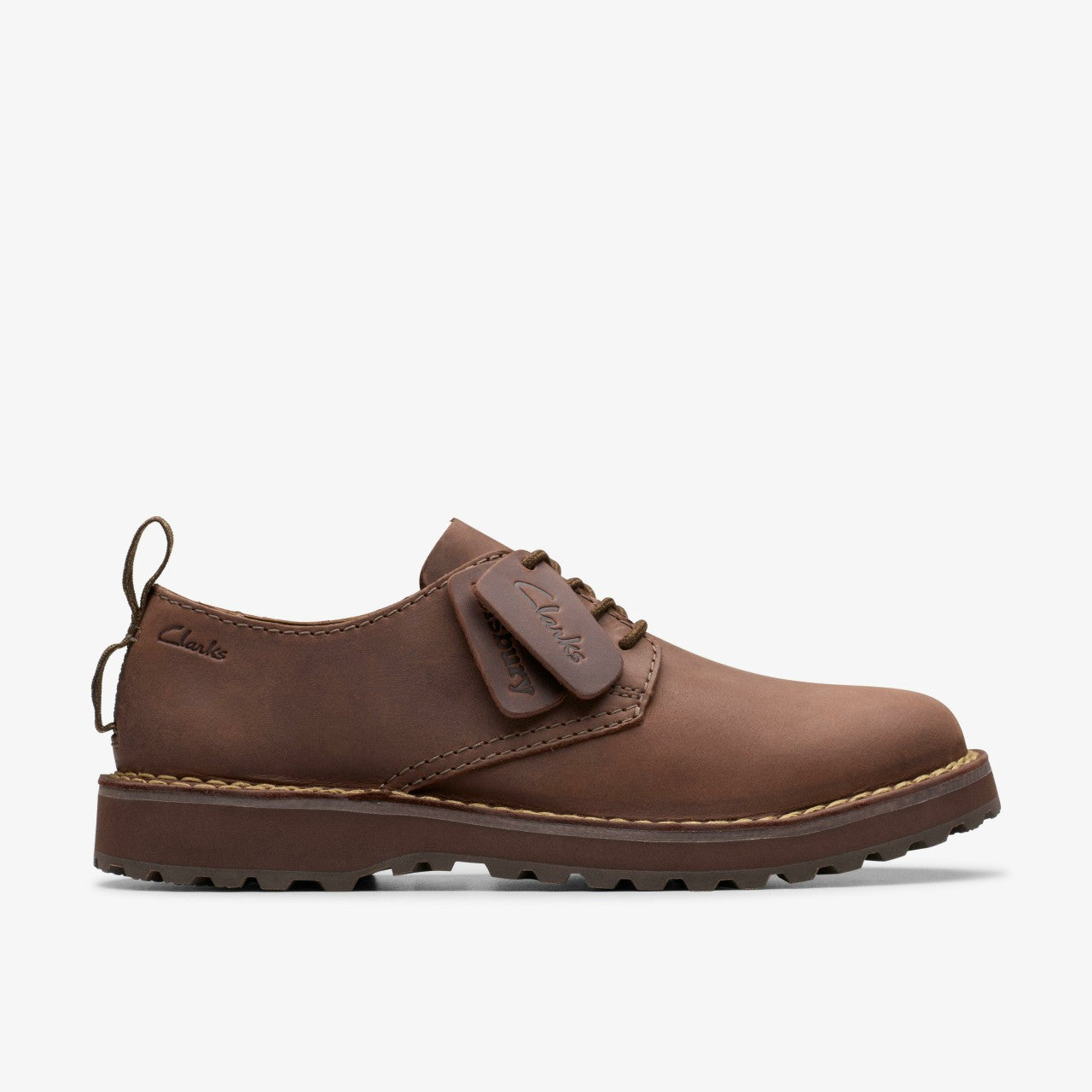 Men Solsbury Lace Dark Brown Leather