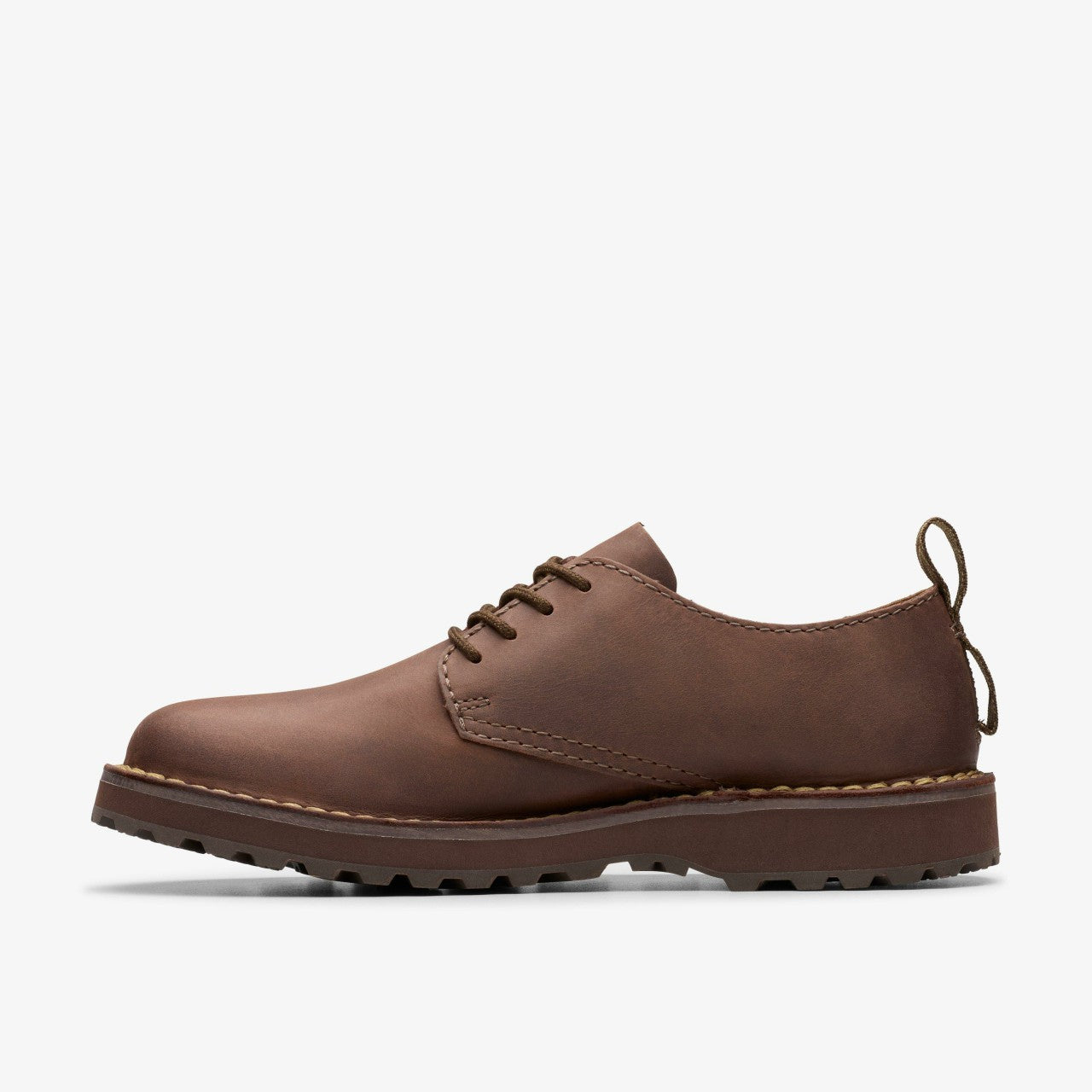 Men Solsbury Lace Dark Brown Leather