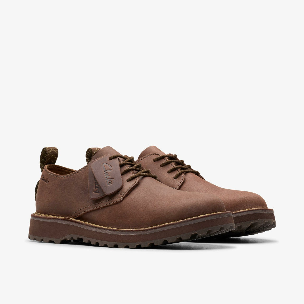 Men Solsbury Lace Dark Brown Leather