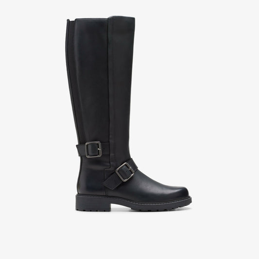 Women Orinoco2 Tall Black Leather
