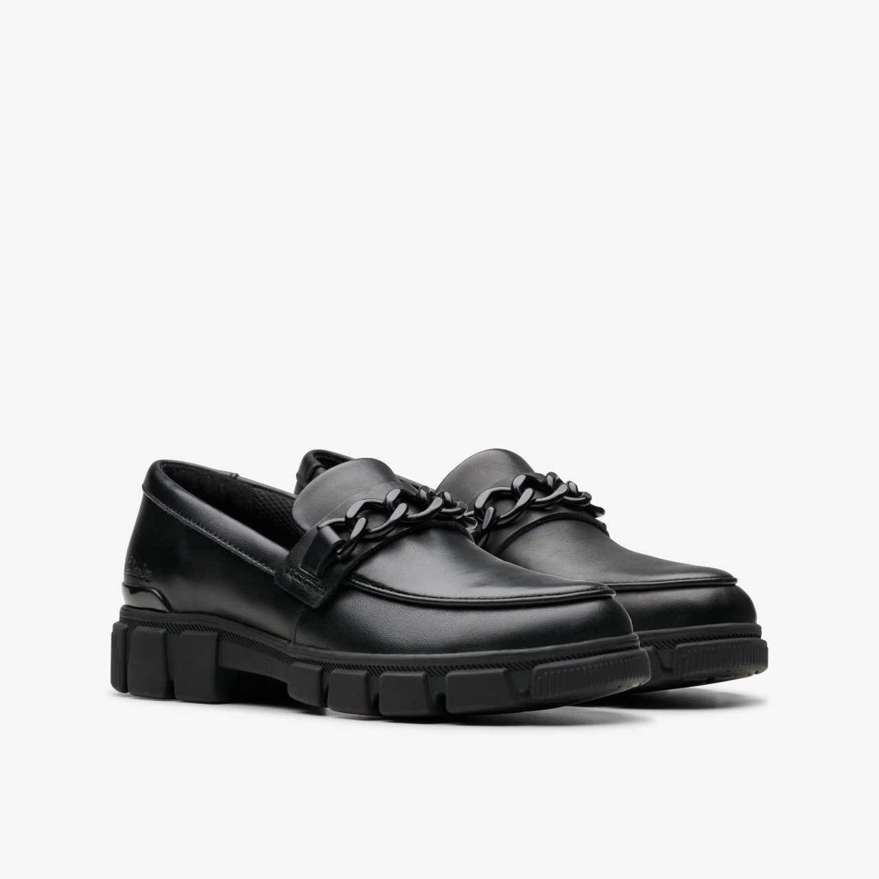 Kids Evyn Walk Kid Black Leather