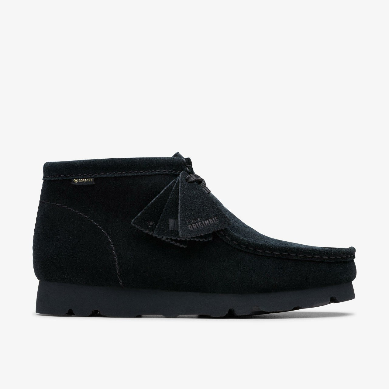 Men Wallabee Boot GORE-TEX Black Suede