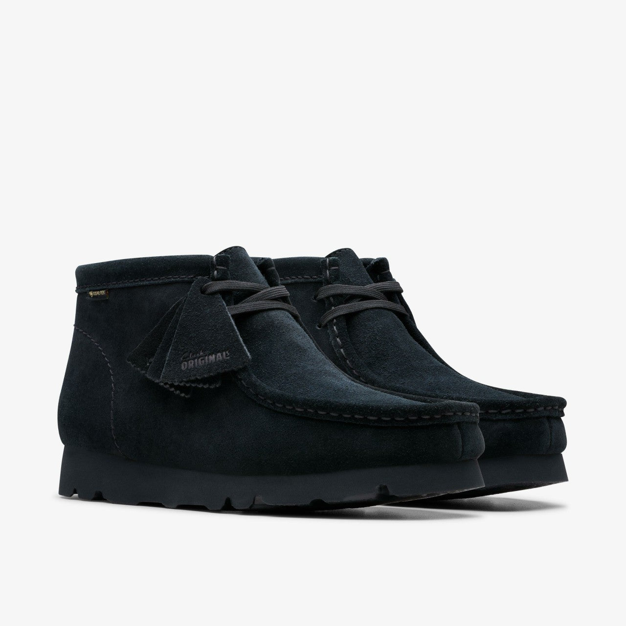 Men Wallabee Boot GORE-TEX Black Suede