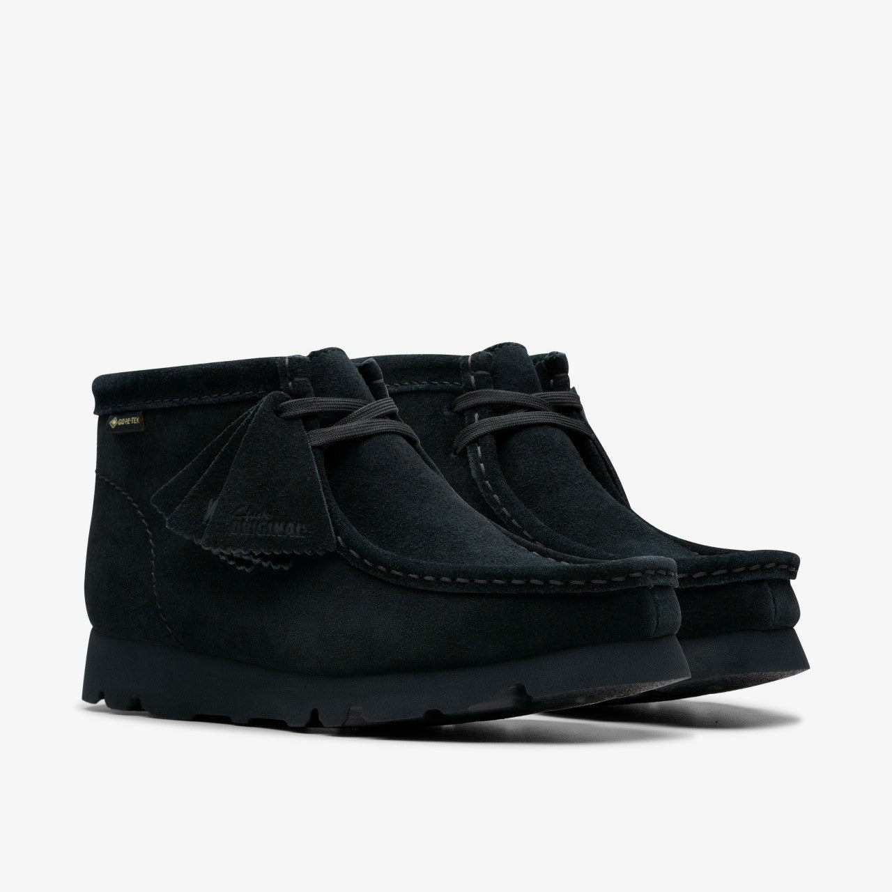 Women Wallabee Boot GORE-TEX Black Suede