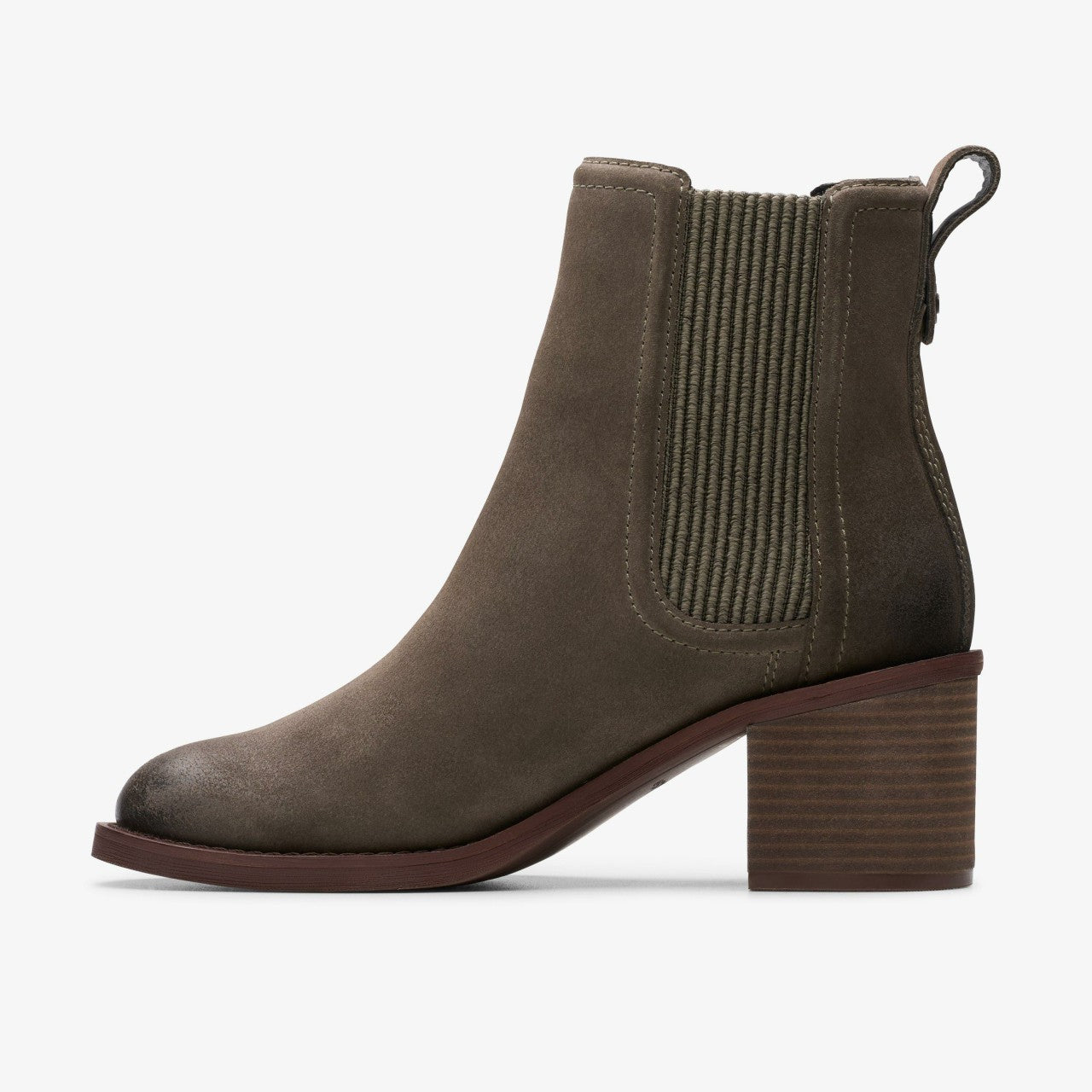 Women Chamberly Top Mole Grey Suede