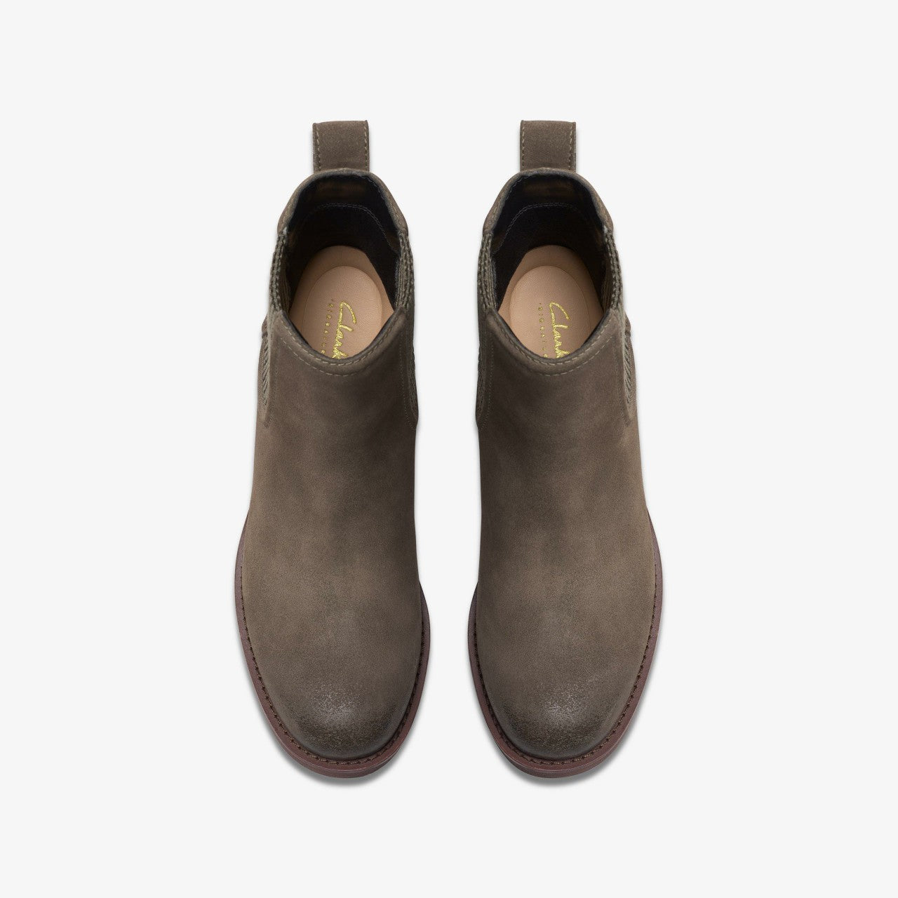 Women Chamberly Top Mole Grey Suede