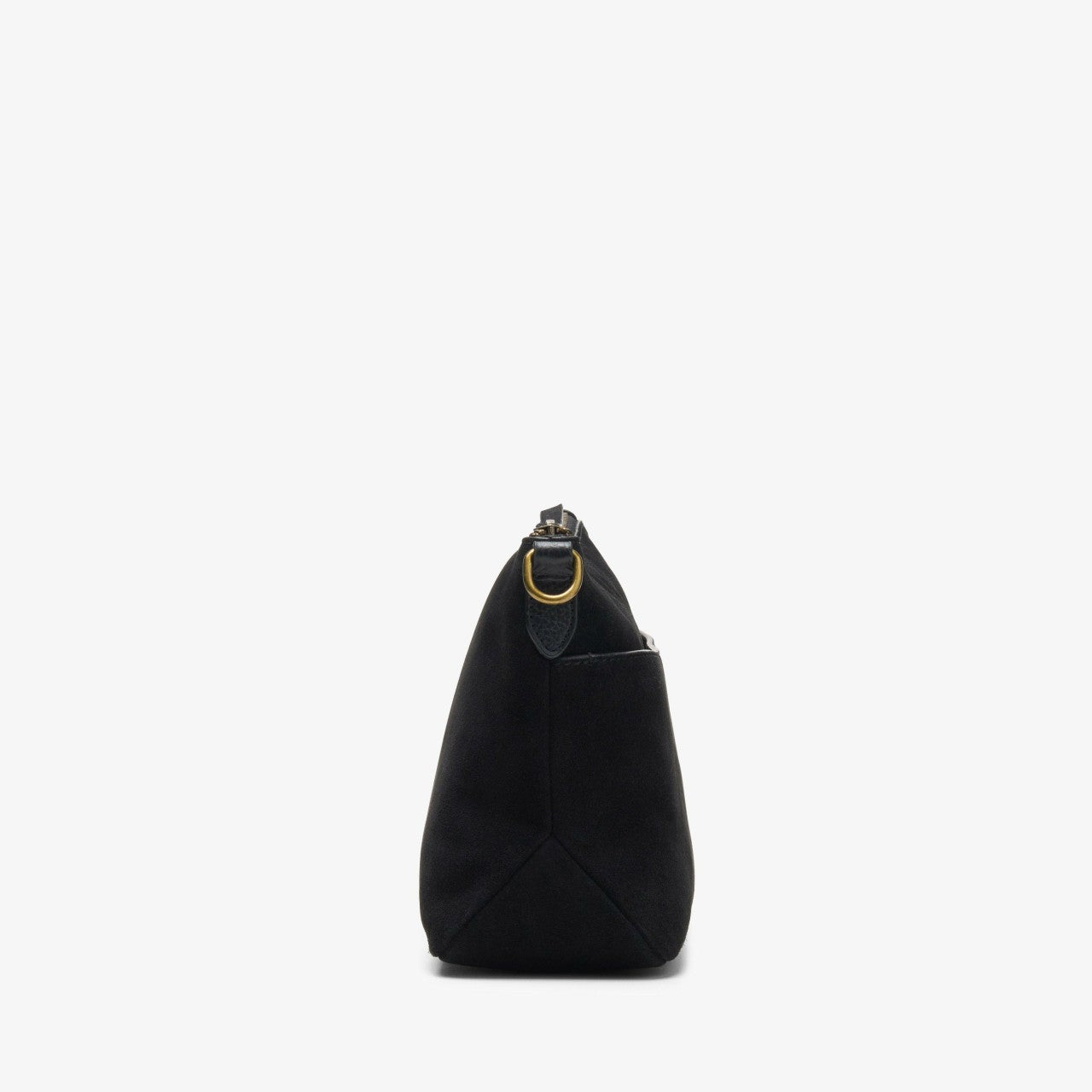 Women Willow Cross Black Suede