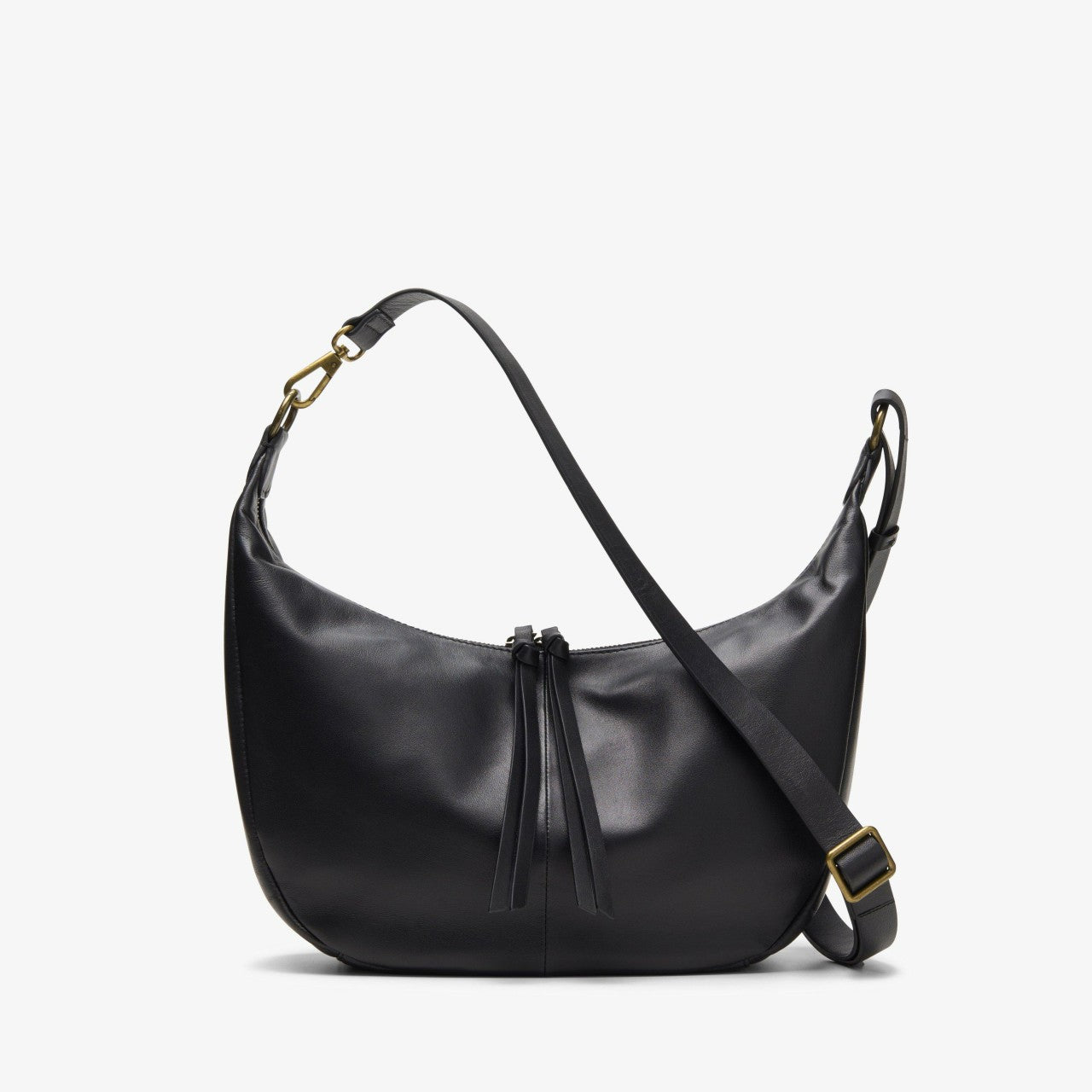 Women Willow Moon Black Leather