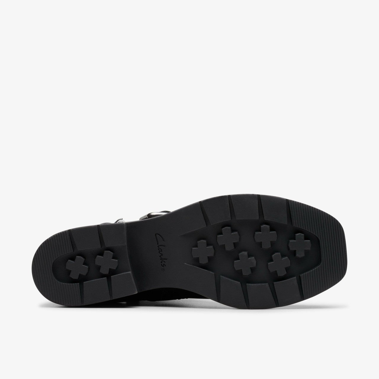 Women Rebelle Buckle Black Leather