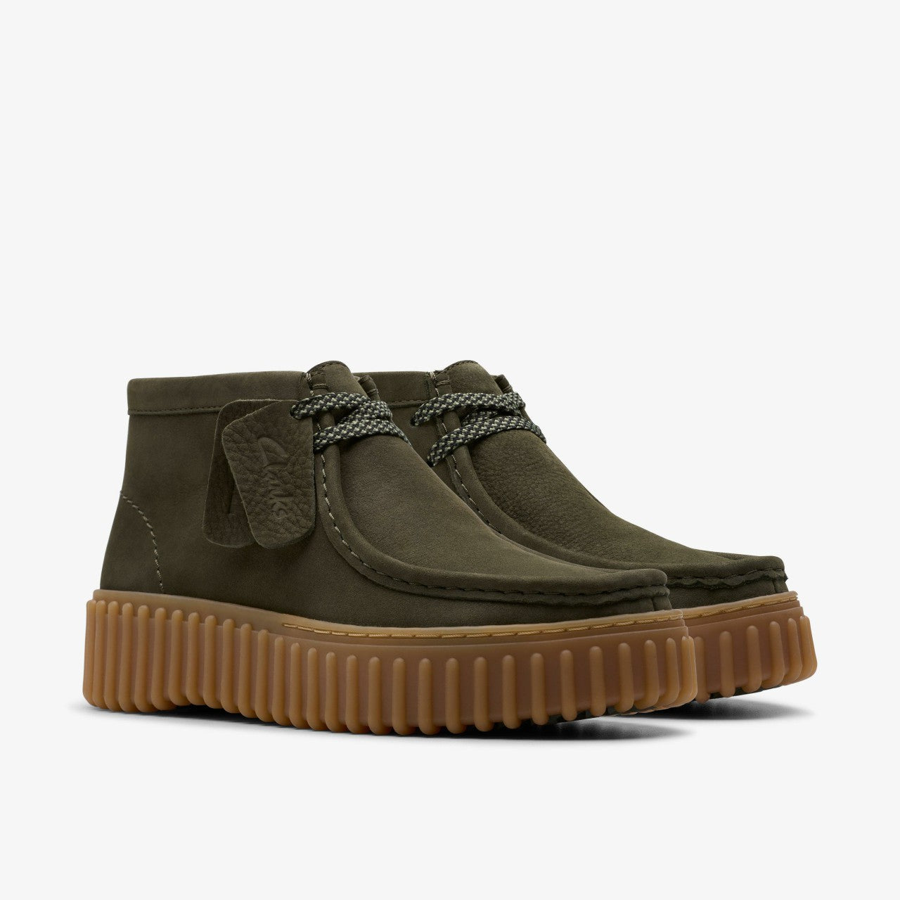 Women Torhill Moss Dark Green Nubuck