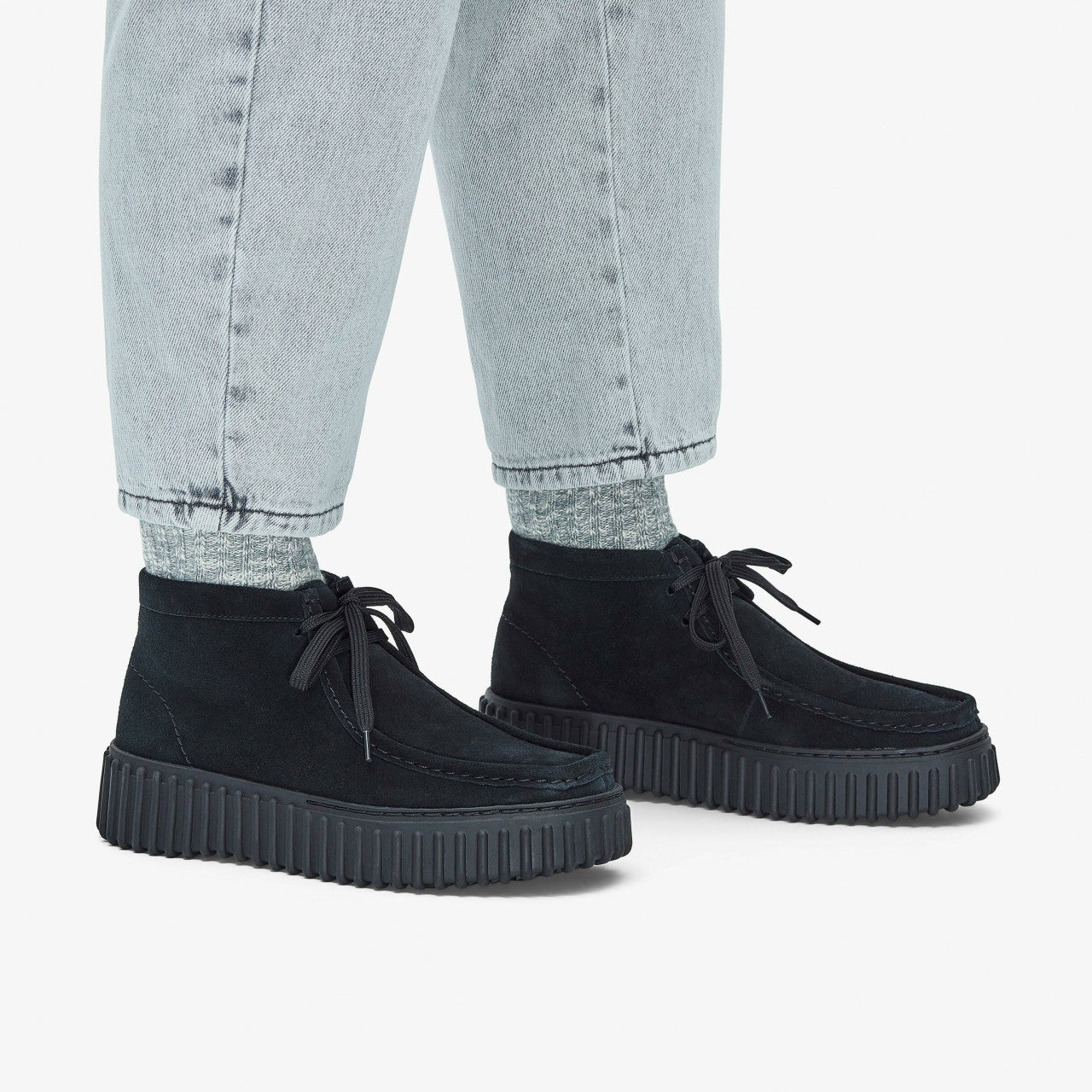 Women Torhill Moss Black Suede