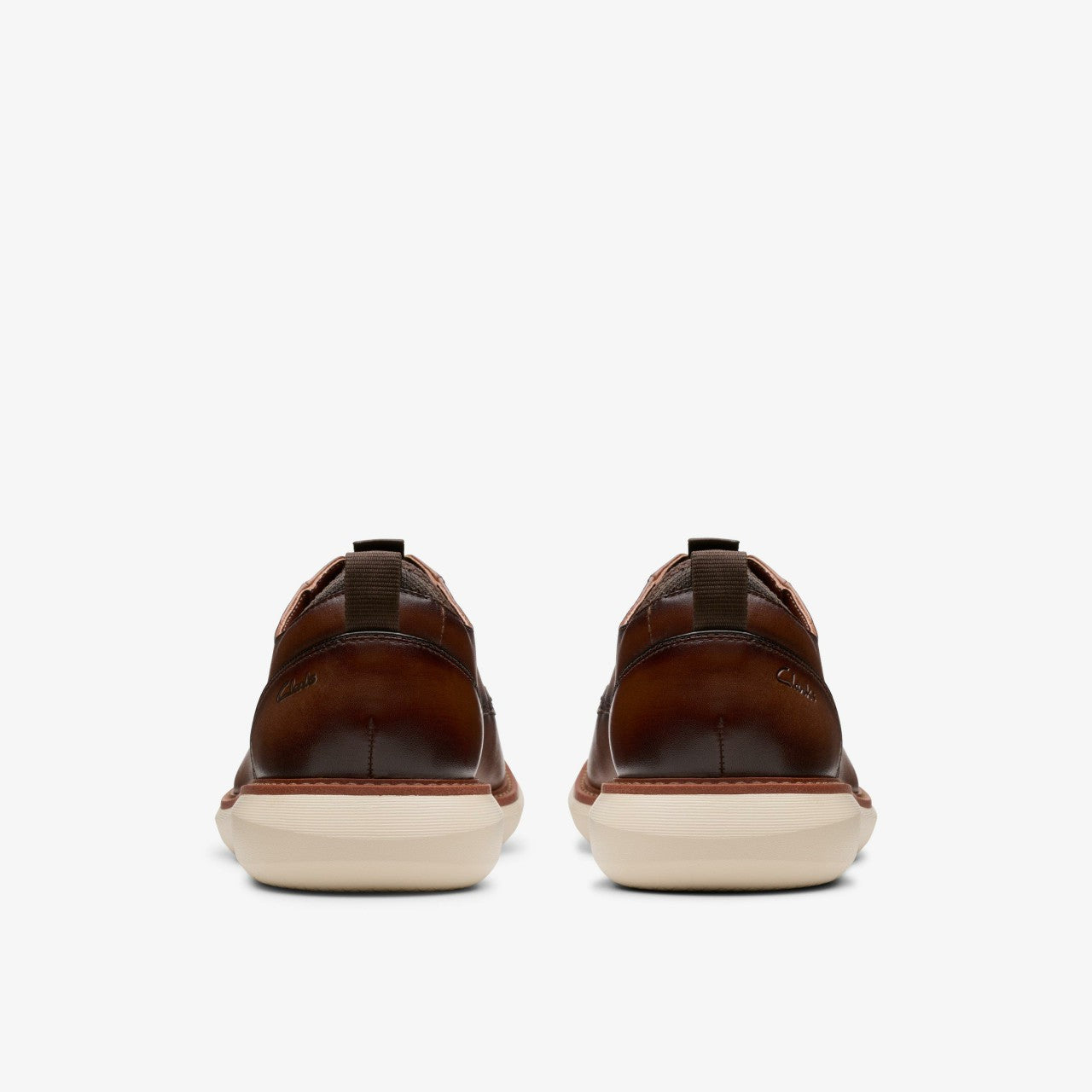 Men Brantin Plain Dark Tan Leather