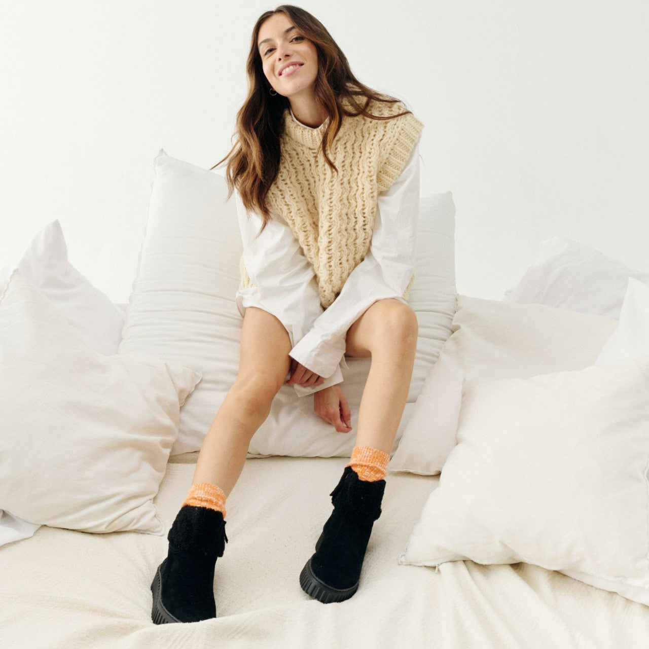 Women Torhill Turn Black Warmlined Suede