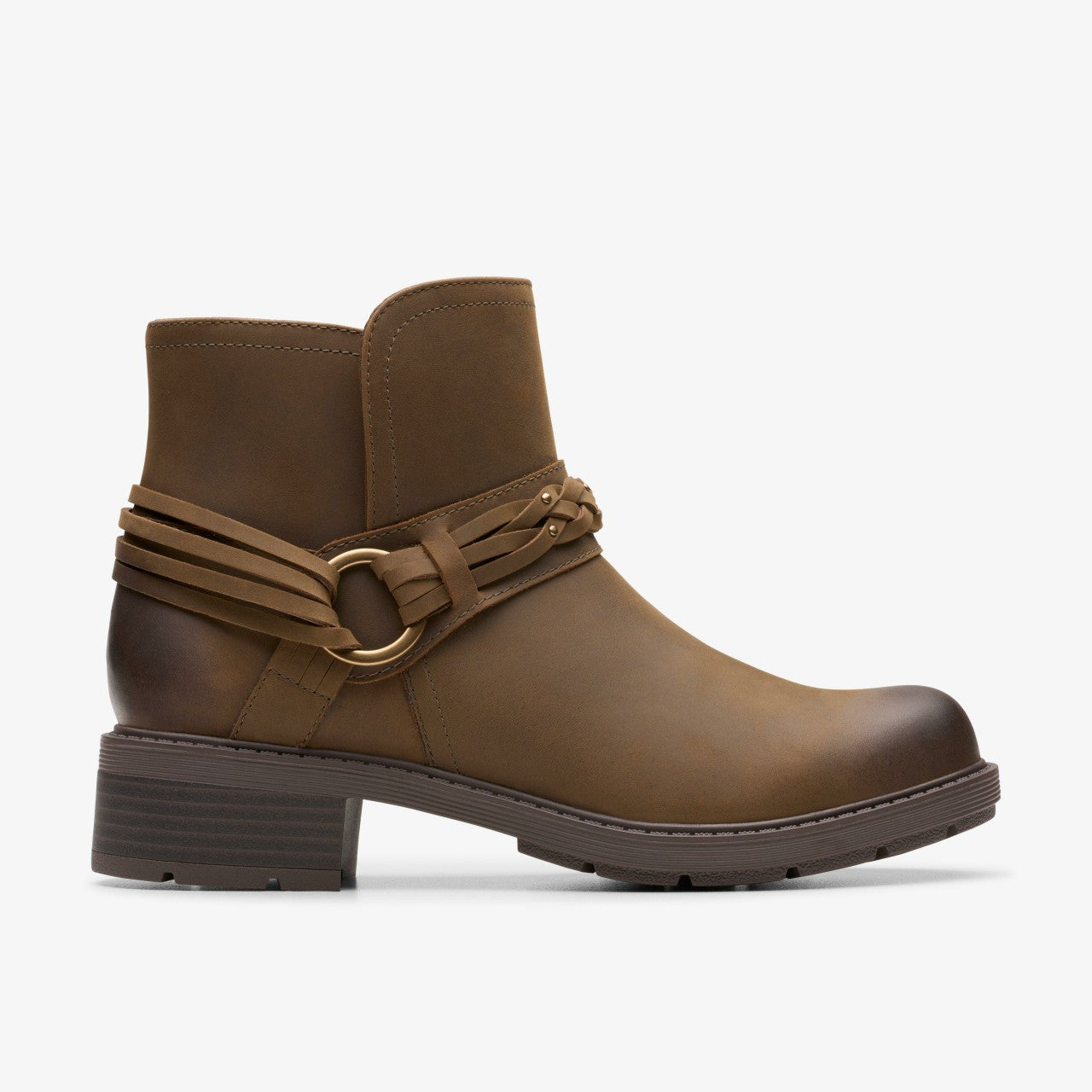 Women Hearth Kaylie Ankle Boot Mushroom Oily