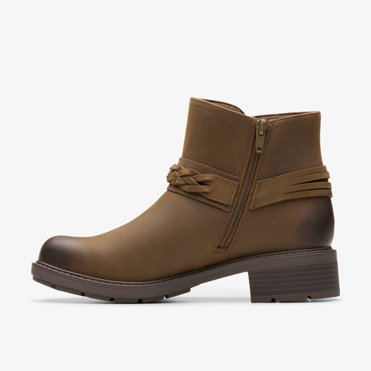 Women Hearth Kaylie Ankle Boot Mushroom Oily