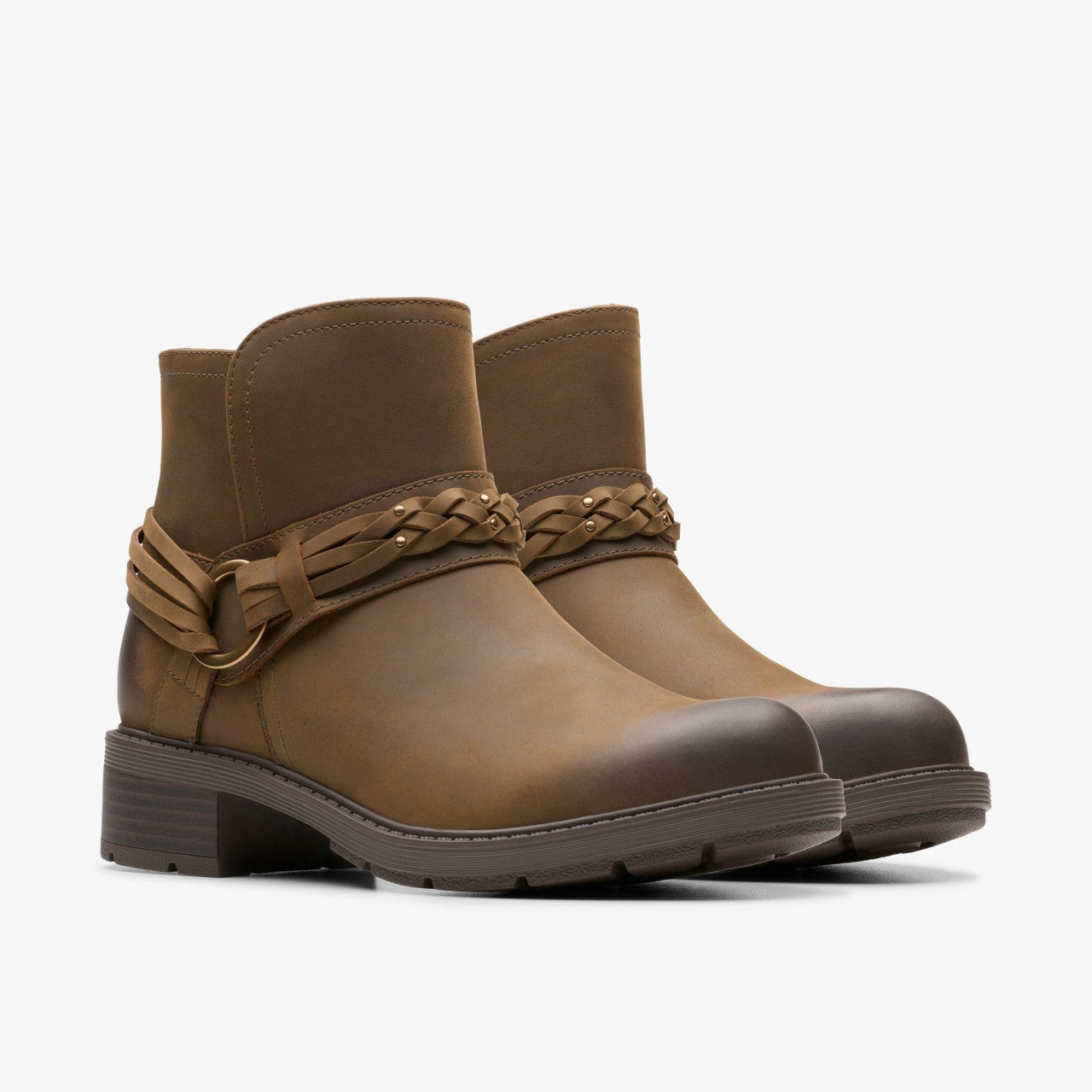 Women Hearth Kaylie Ankle Boot Mushroom Oily