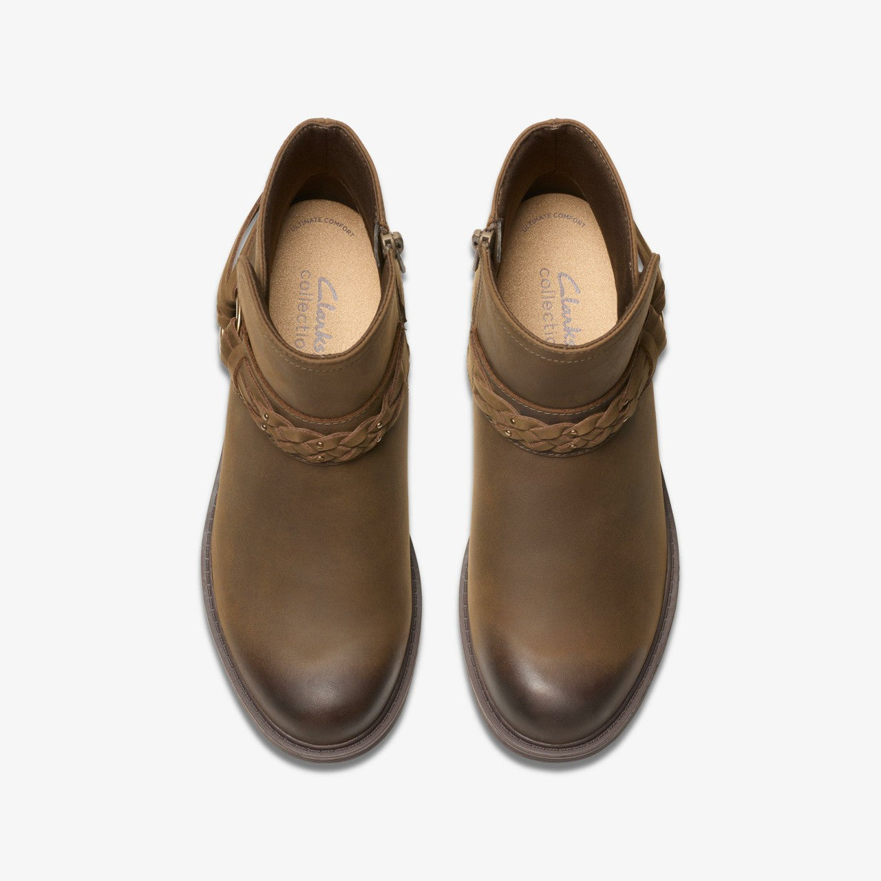 Women Hearth Kaylie Ankle Boot Mushroom Oily