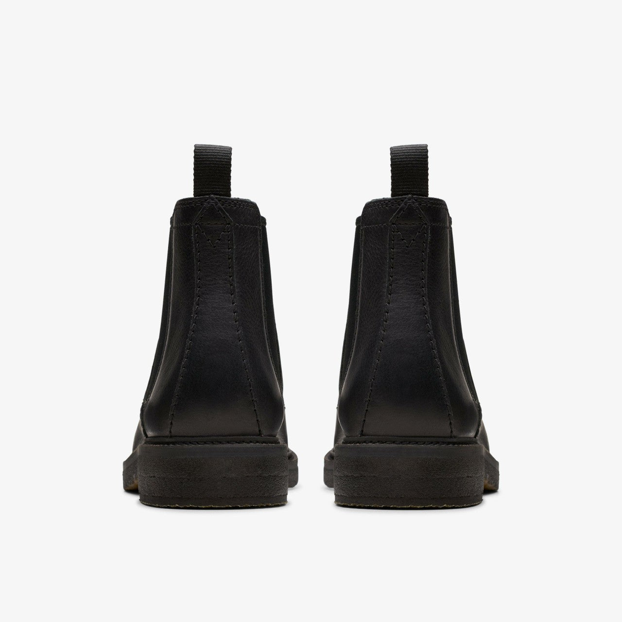 Men Clarkdale Easy Chelsea Boot Black Leather