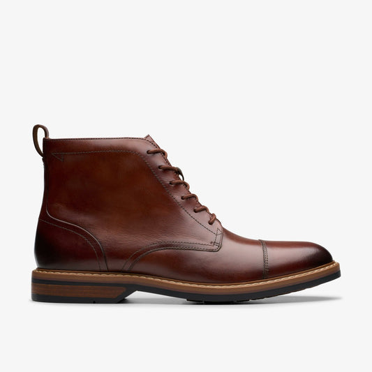 Men Aldwin Cap Mid Tan Leather