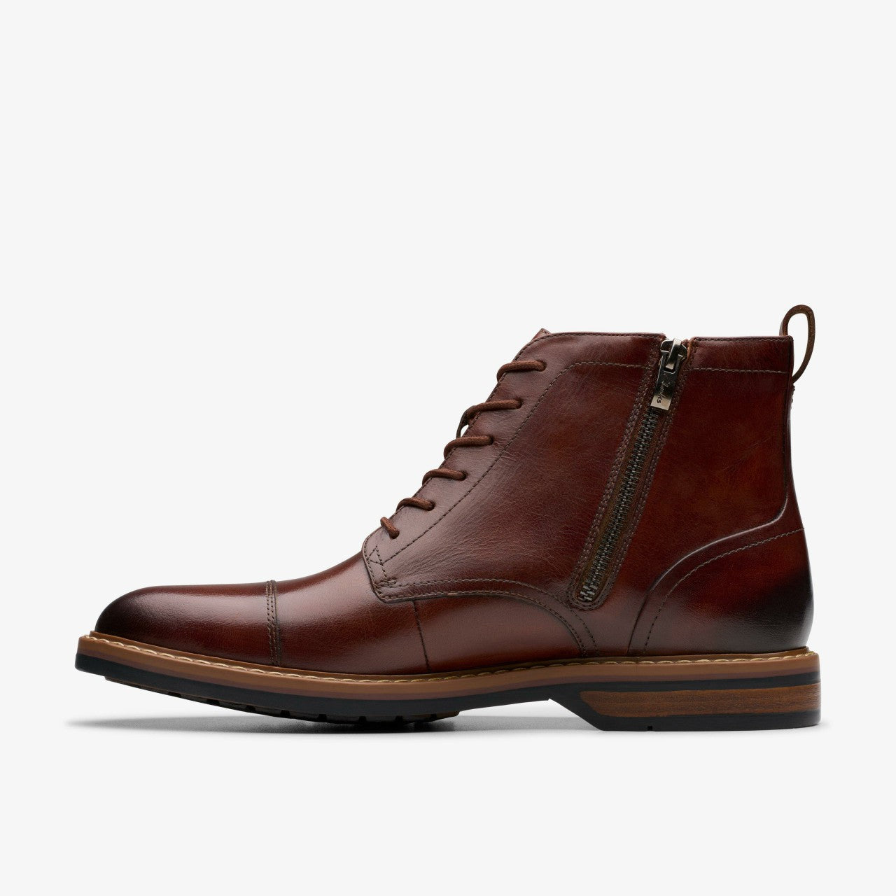 Men Aldwin Cap Mid Tan Leather
