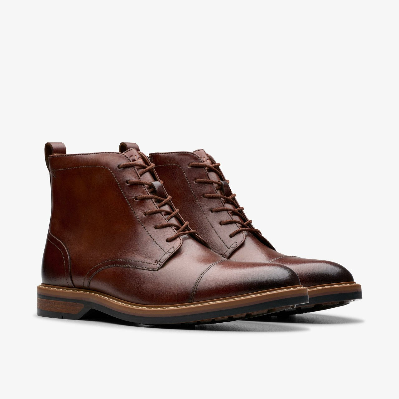 Men Aldwin Cap Mid Tan Leather