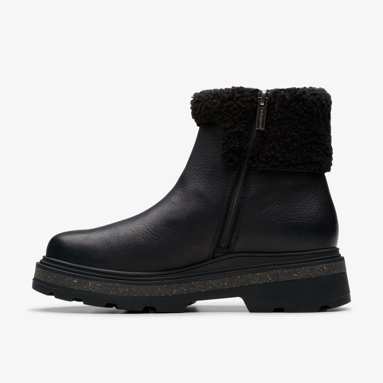 Women Hencroft Madi Waterproof Black Warmlined Leather