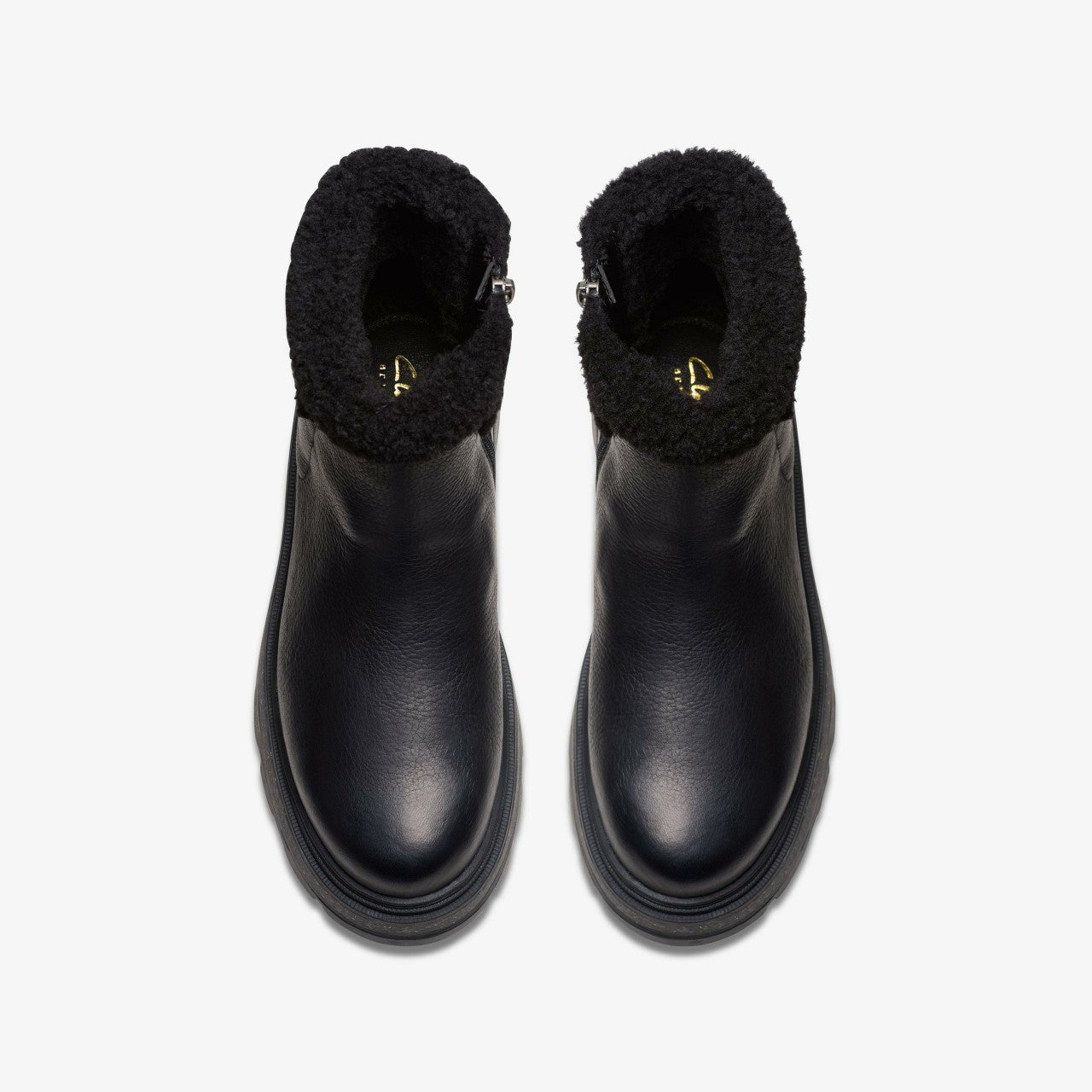 Women Hencroft Madi Waterproof Black Warmlined Leather