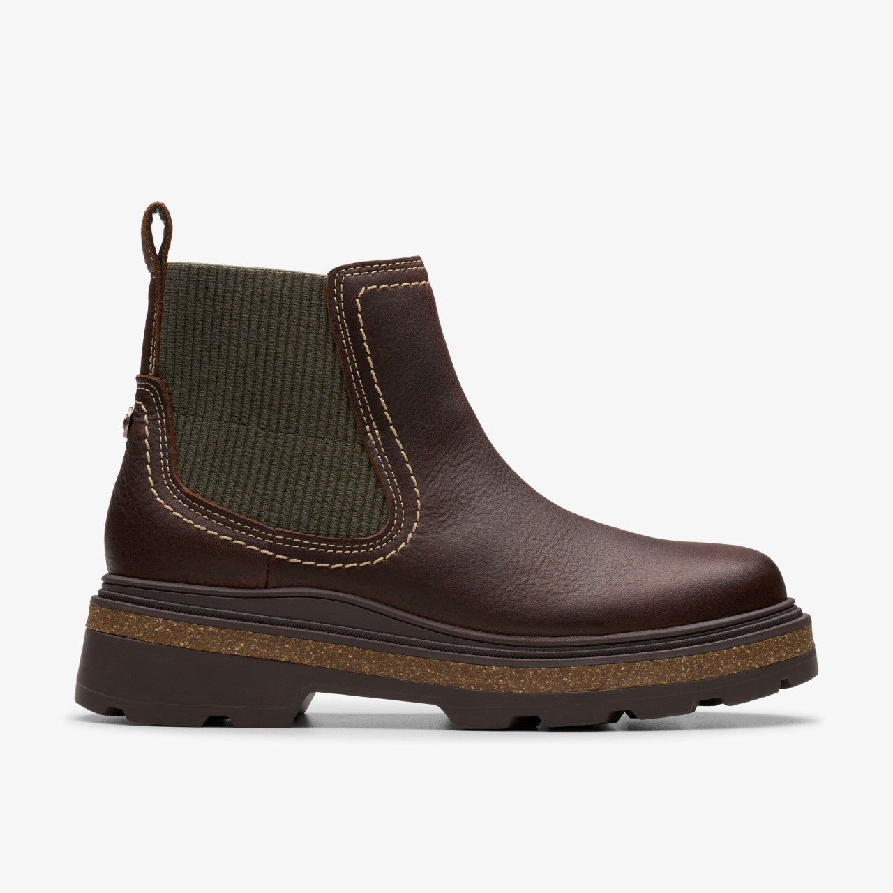 Women Hencroft Step Waterproof Brown Leather