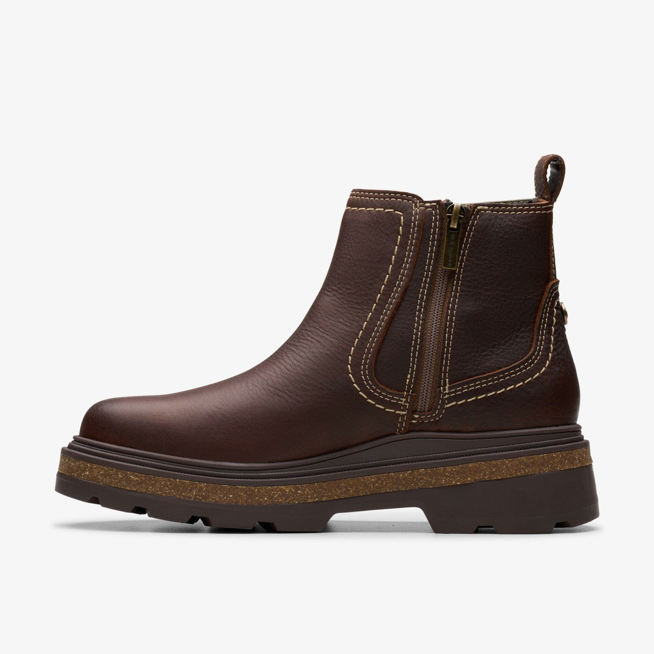 Women Hencroft Step Waterproof Brown Leather