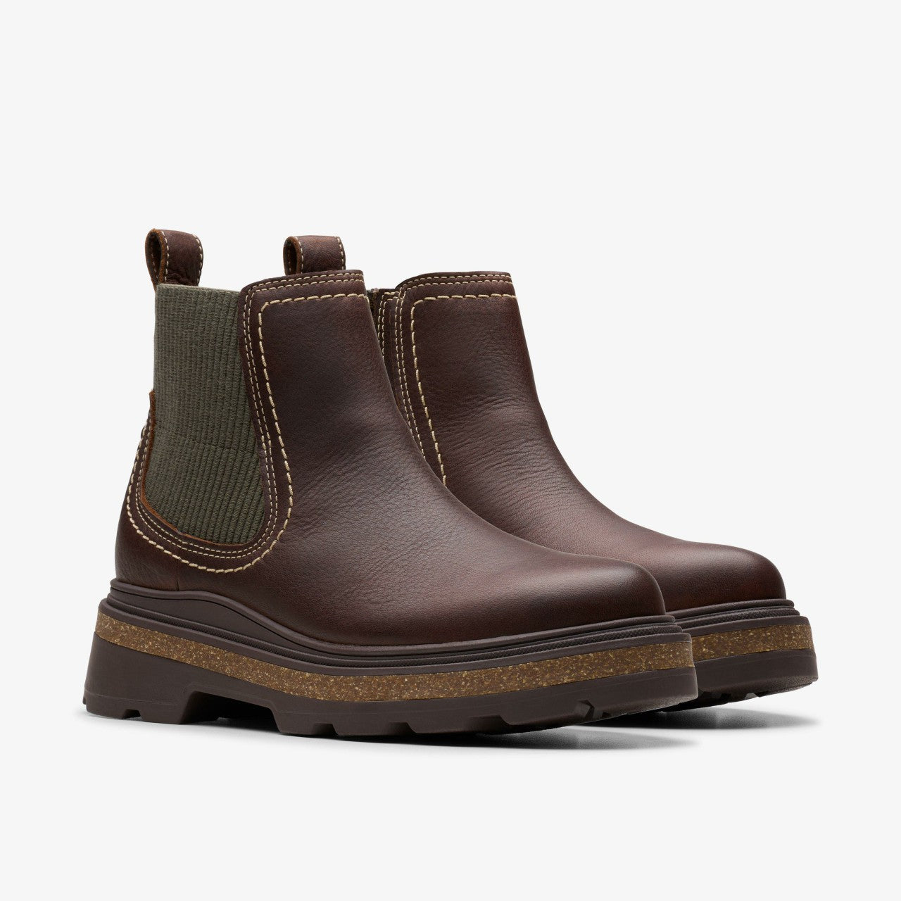 Women Hencroft Step Waterproof Brown Leather