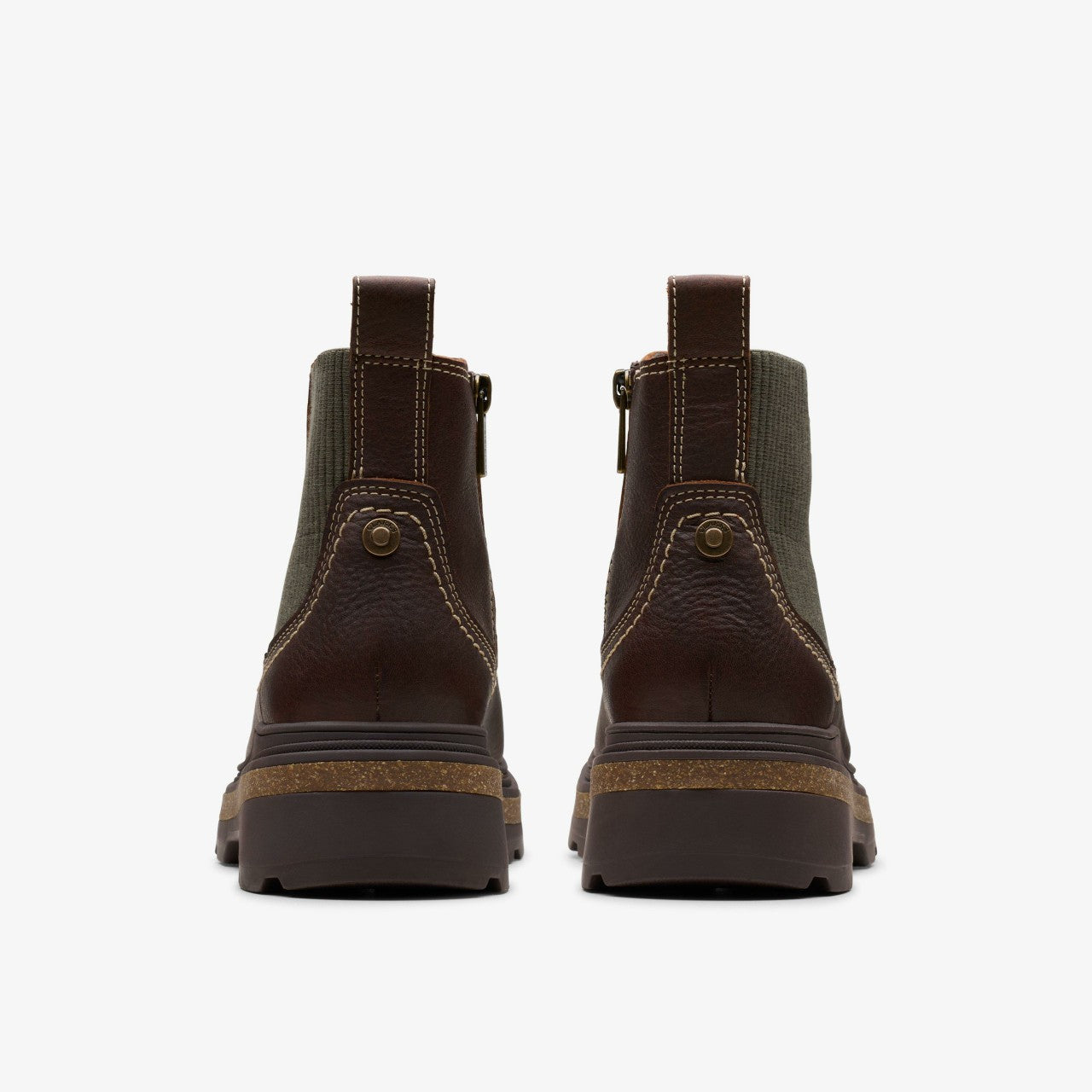 Women Hencroft Step Waterproof Brown Leather