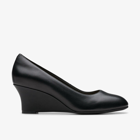 Women Olivette Pearl Black Leather