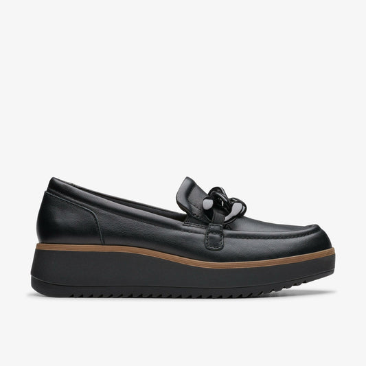 Women Zylah May Black Leather