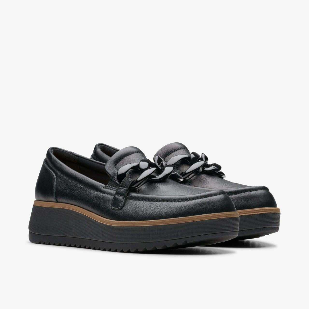 Women Zylah May Black Leather