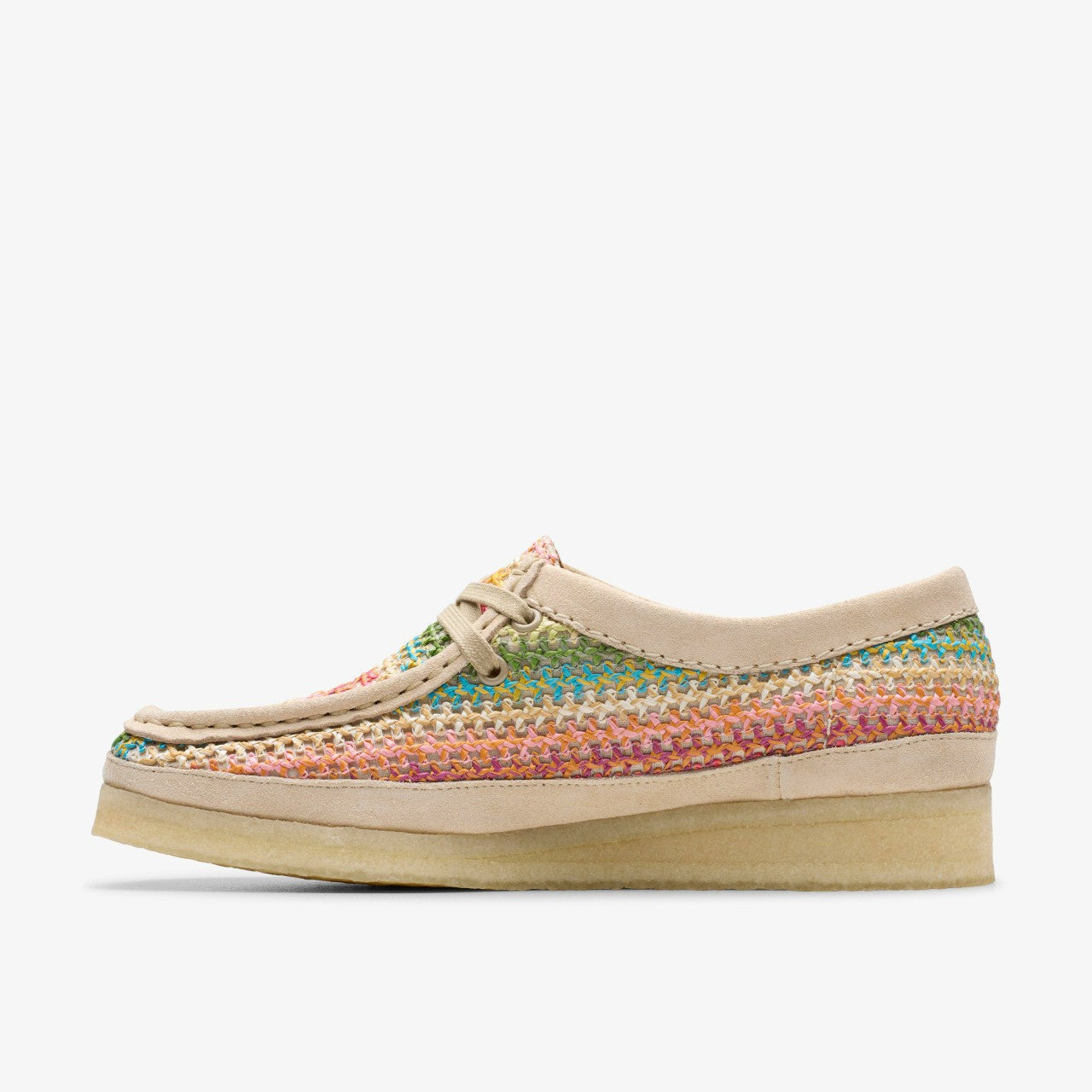 Women Wallabee Multicolour Raffia