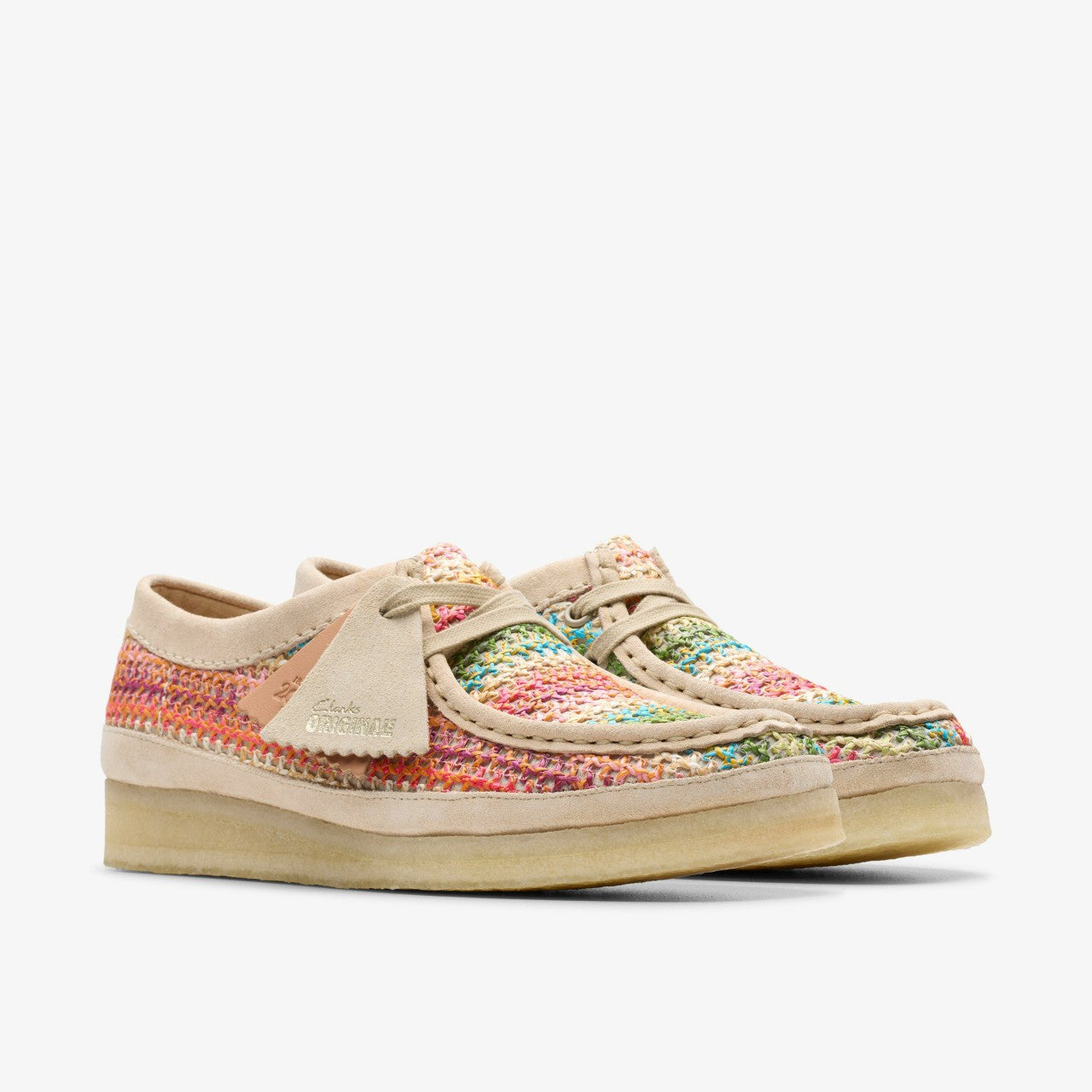 Women Wallabee Multicolour Raffia