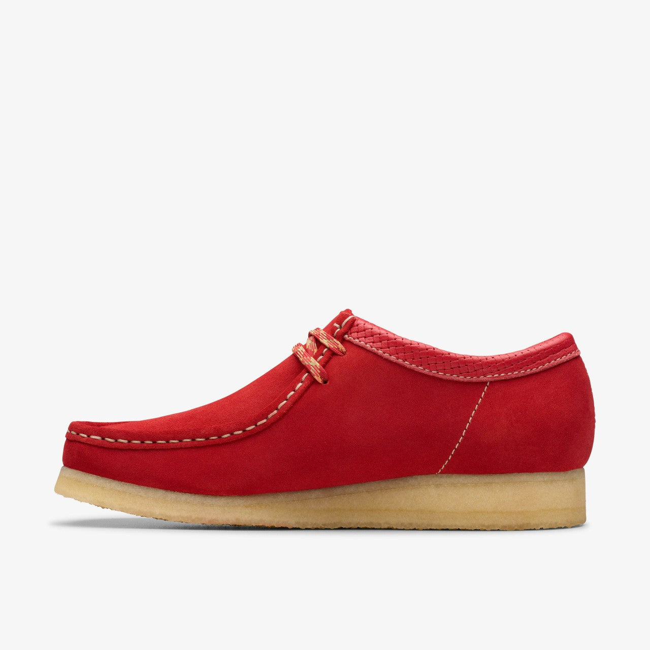 Men Wallabee Red Suede