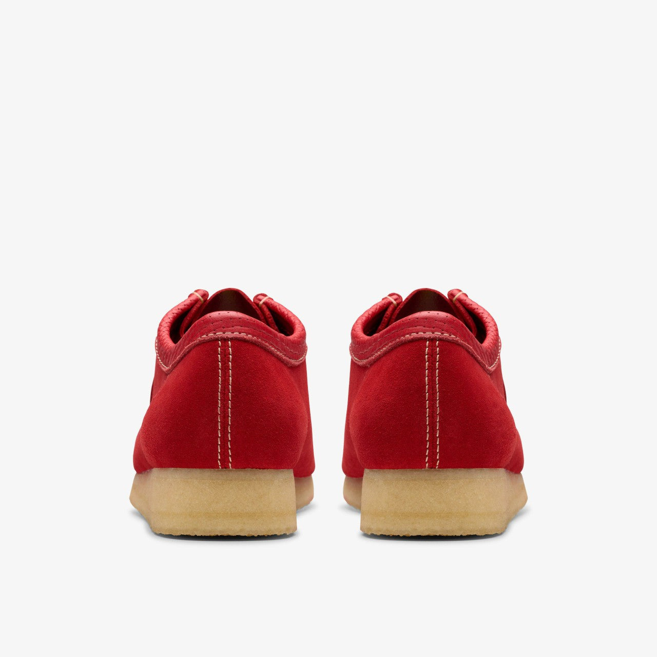 Men Wallabee Red Suede
