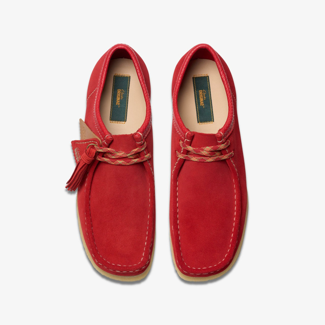 Men Wallabee Red Suede