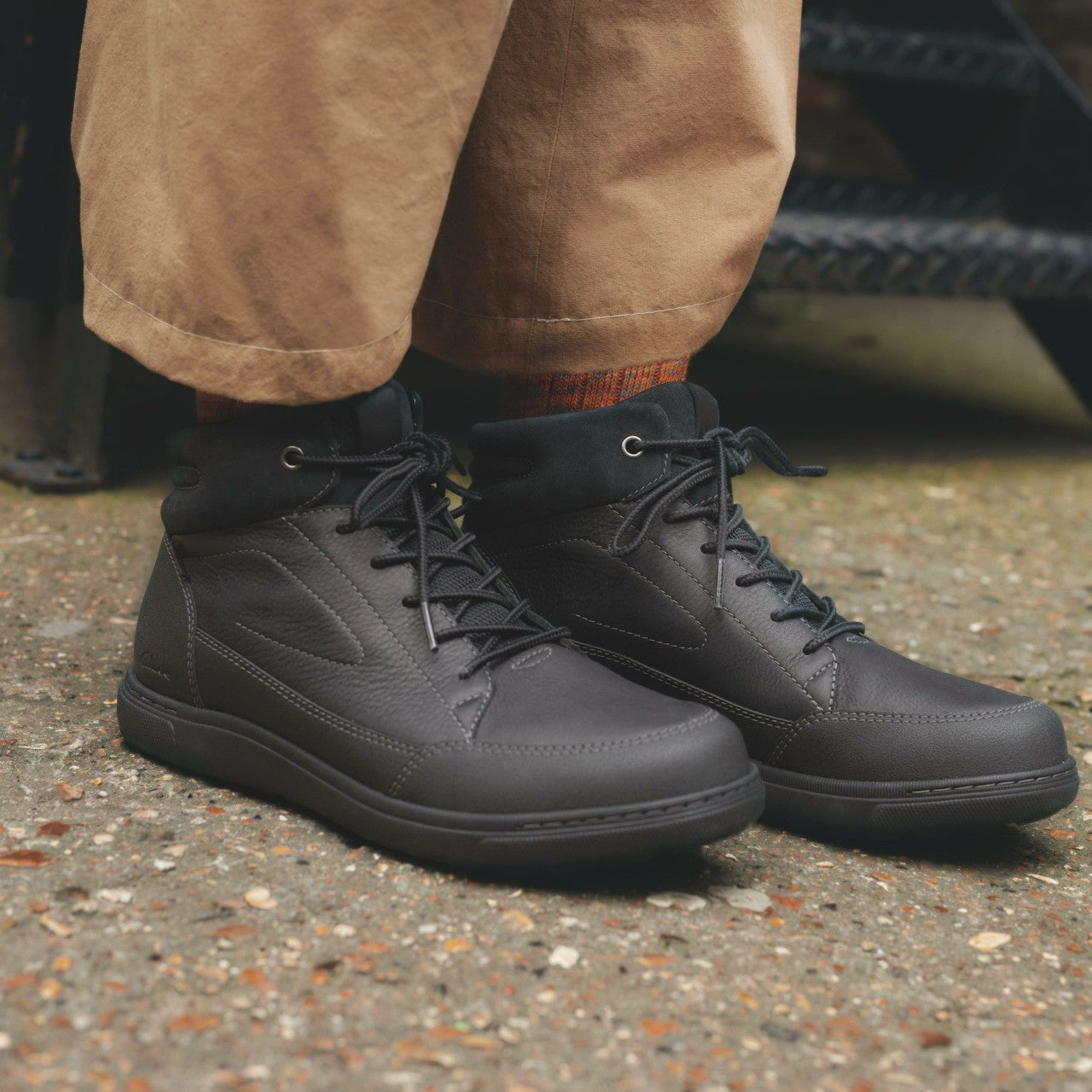 Men Mapstone Hi GORE-TEX Black Warmlined Leather