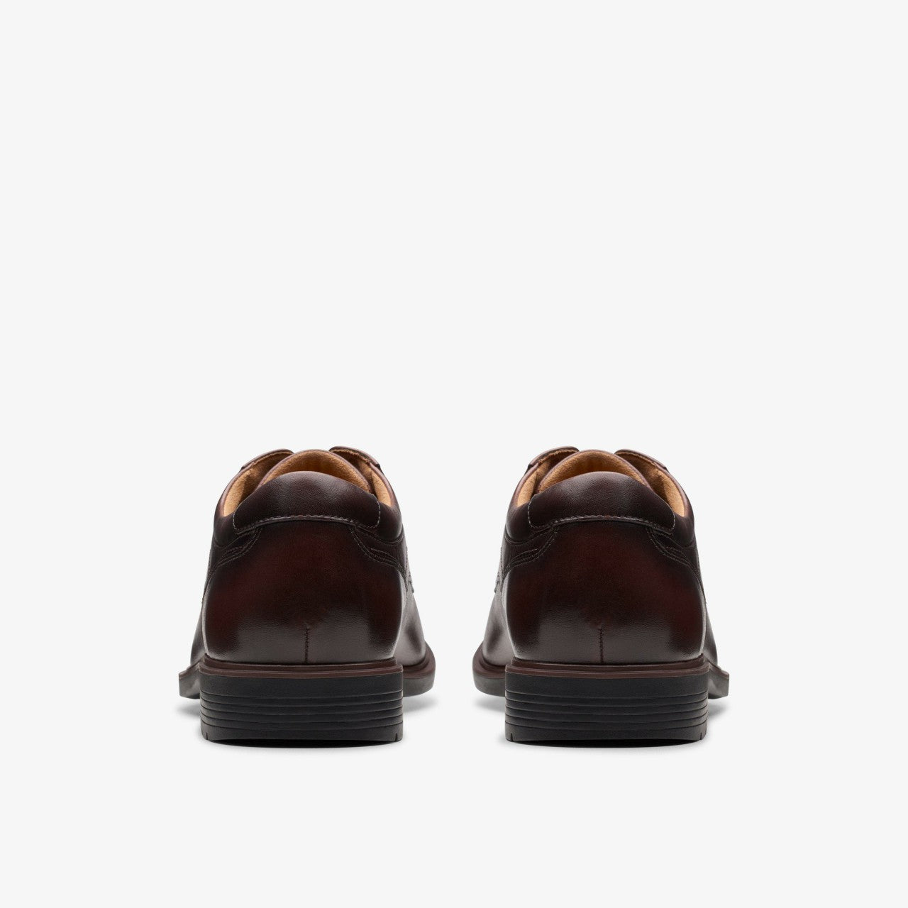 Men Eldredge Plain Dark Brown Leather